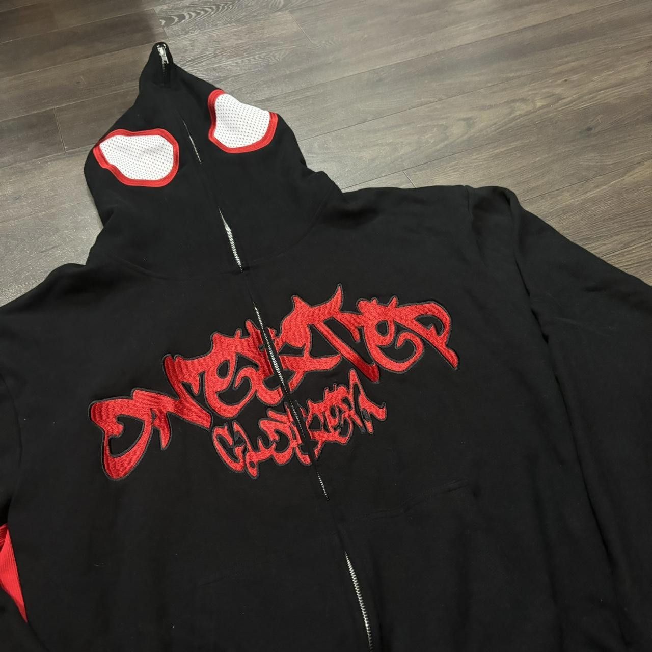 Designer day by day one step closer Spider-Man full zip hoodie XXL Size US XXL / EU 58 / 5 - 1 Thumbnail