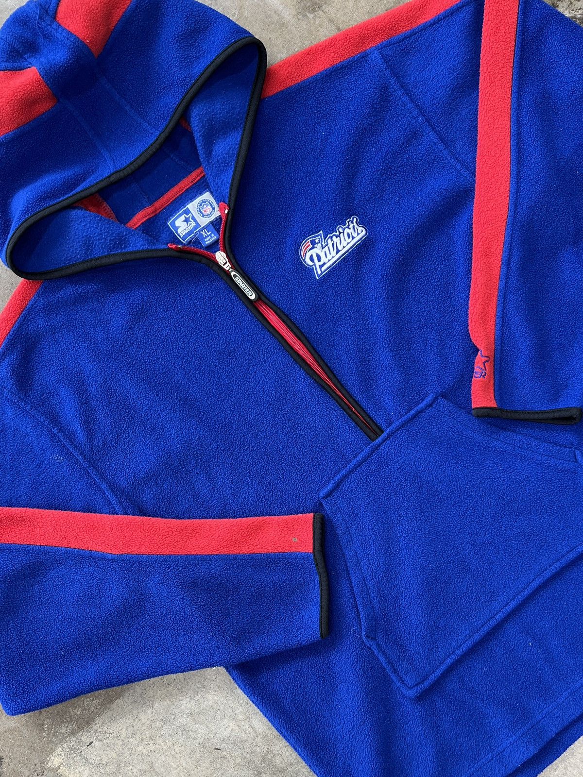NFL × Vintage Vintage NFL Starter 90s New England Patriots Jacket XL Size US XL / EU 56 / 4 - 1 Thumbnail