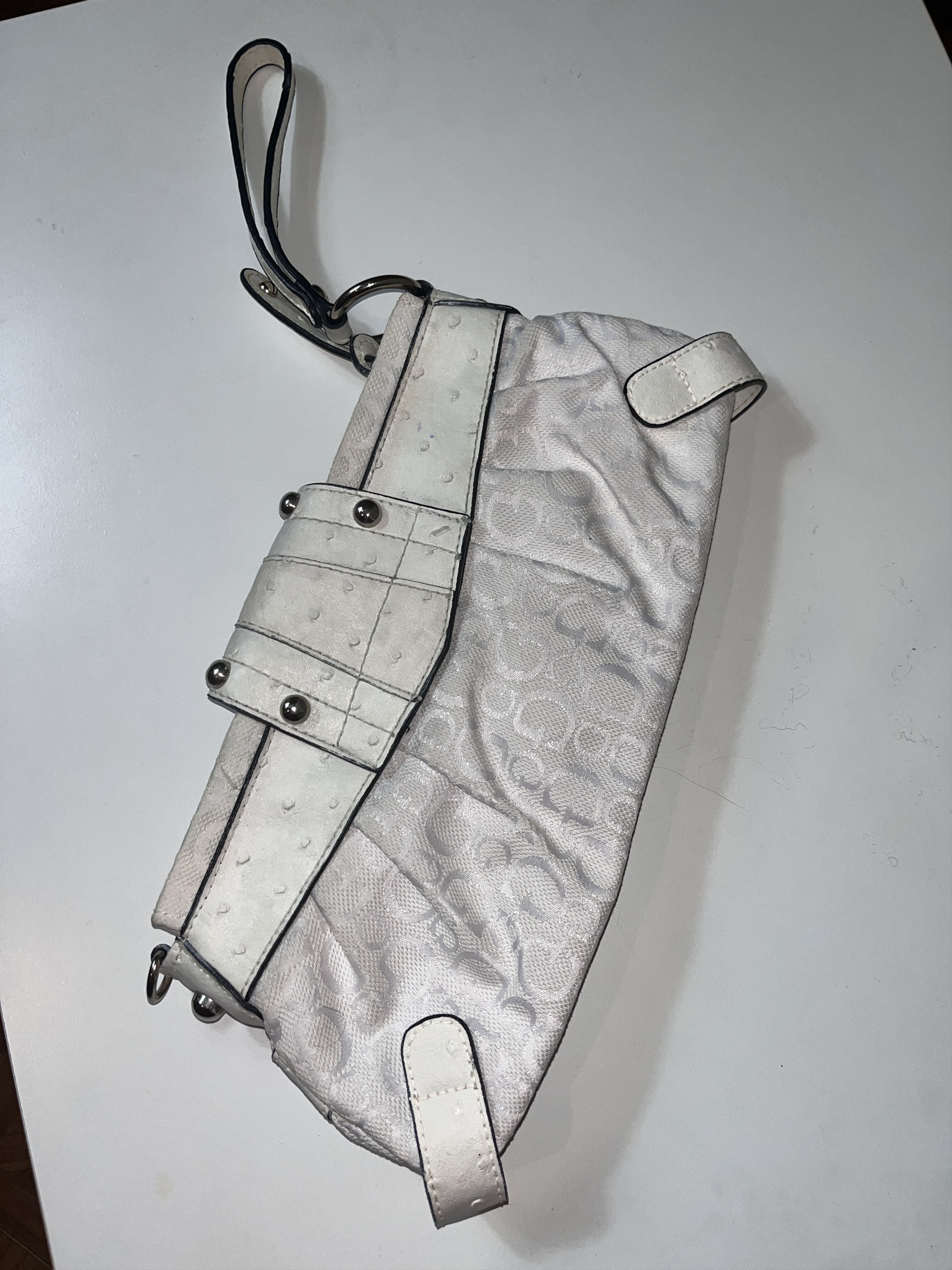 Guess Guess vintage buckle logo bag baguette mini 00s Y2k Handbag Size ONE SIZE - 5 Thumbnail