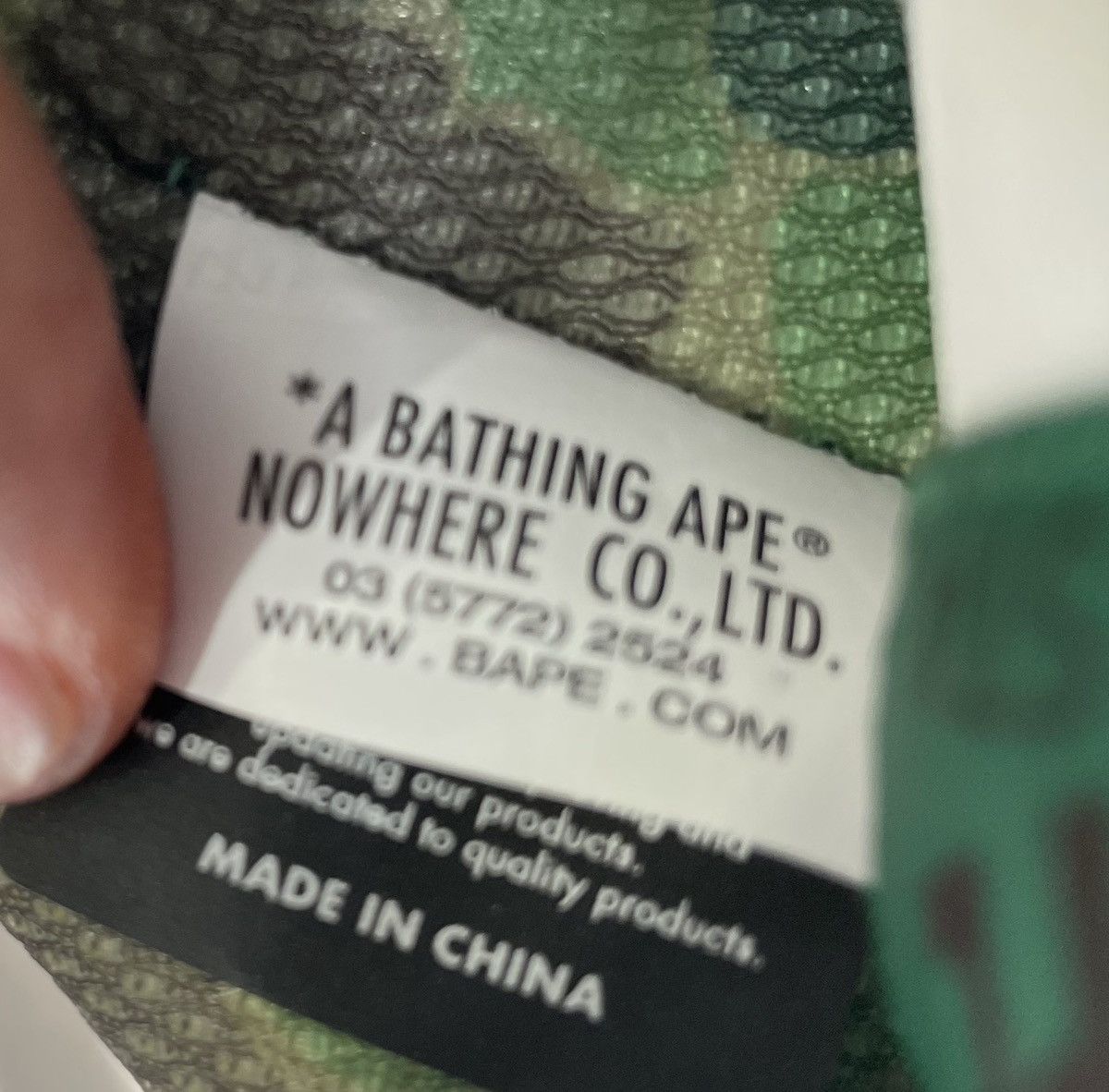 Bape A Bathing Ape Bape SK8 Sta ABC Camo Green (2022) Size US 8 / EU 41 - 19 Thumbnail