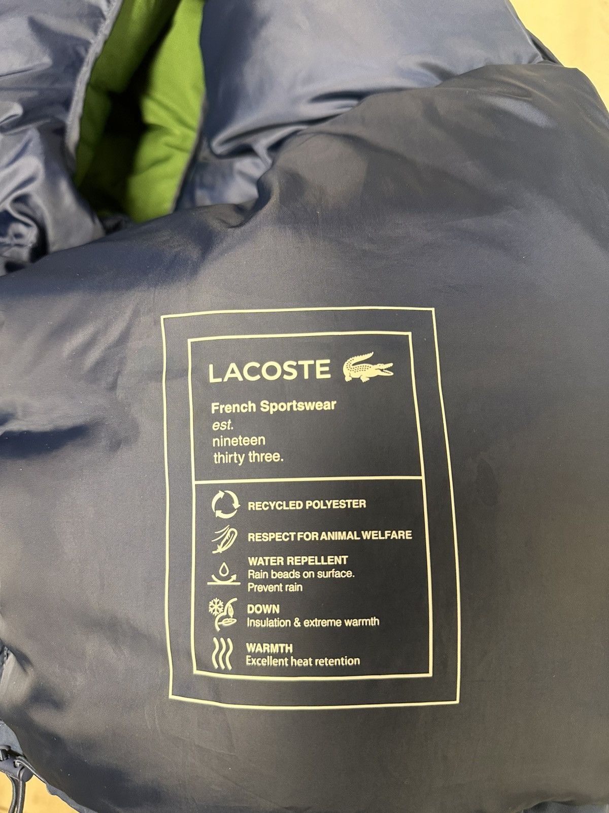 Lacoste Lacoste Puffer Jacket Size US M / EU 48-50 / 2 - 4 Thumbnail