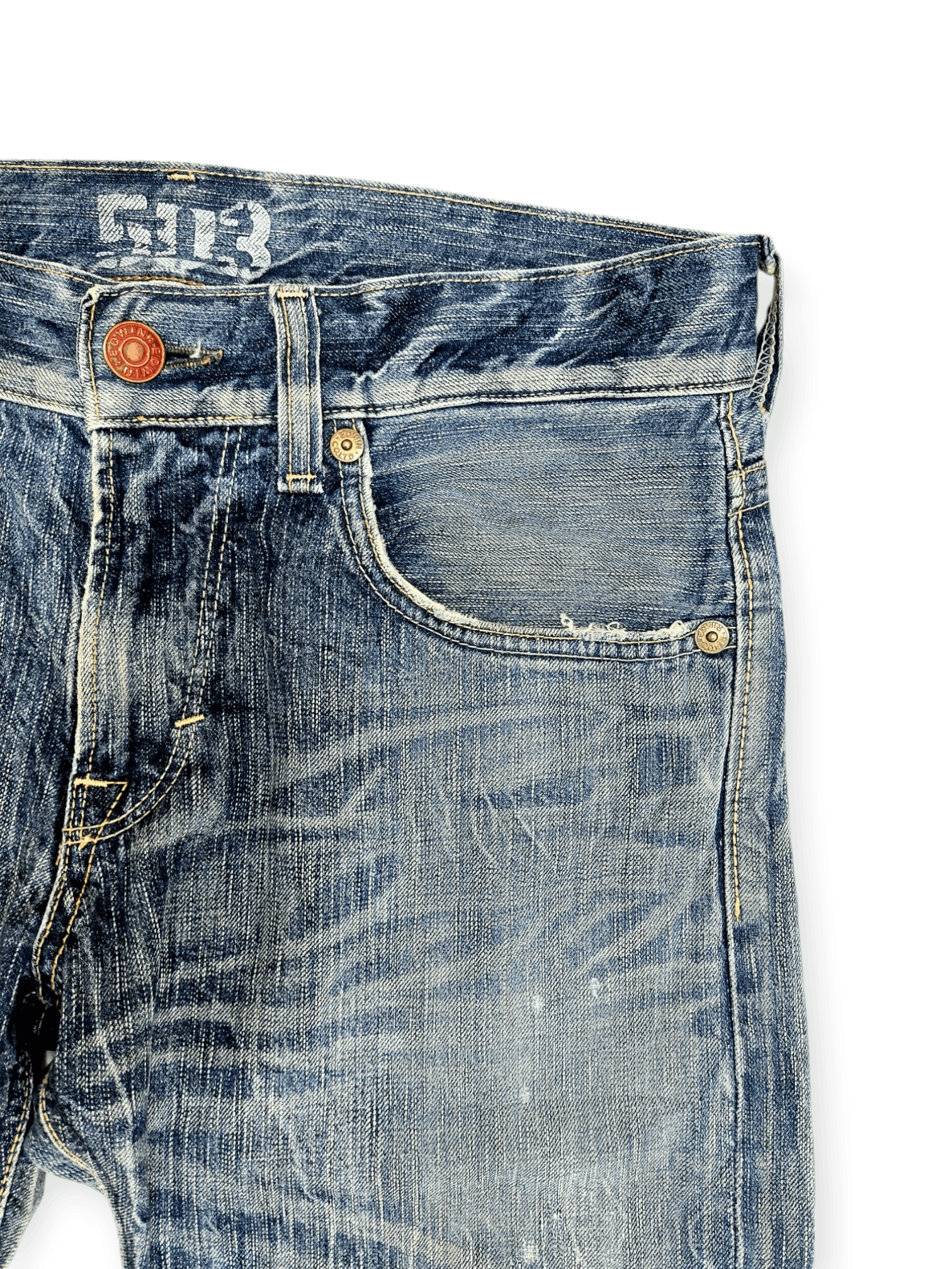 Edwin Flare Edwin 503 Blue Trip Denim Size US 32 / EU 48 - 7 Thumbnail
