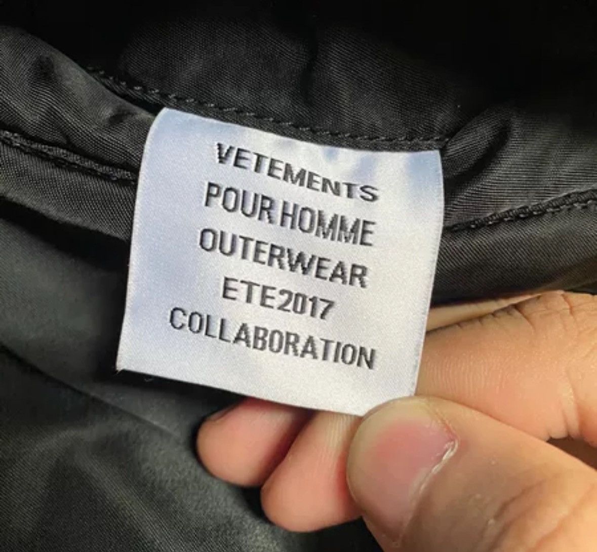 Vetements Vetements Alpha S Size 17ss First Generation Cotton Jacket Size US S / EU 44-46 / 1 - 6 Thumbnail