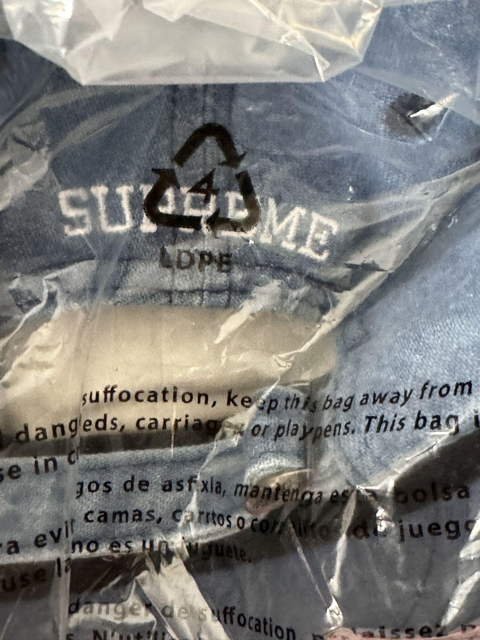 Supreme Supreme Interstate 6-Panel Light Denim cap hat fw 20 Size ONE SIZE - 6 Thumbnail