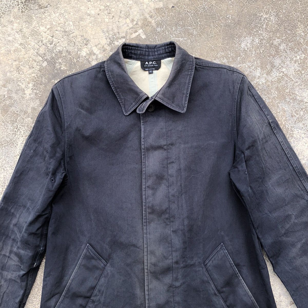 A.P.C. × Designer A.P.C. Rue Madame Paris Raincoat Long Jacket Size US XS / EU 42 / 0 - 5 Thumbnail