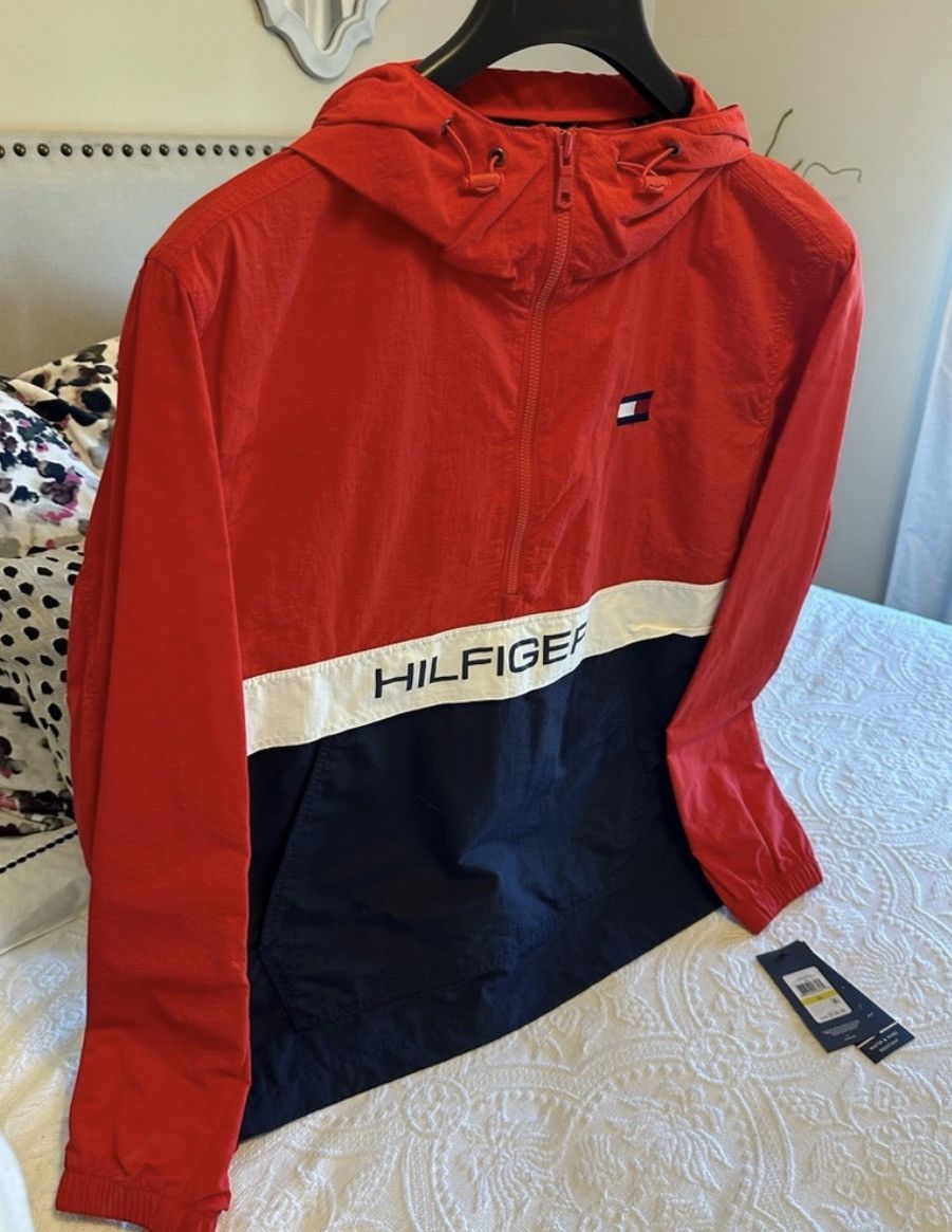 Tommy Hilfiger NWT Tommy Hilfiger Men's Taslan Popover Jacket Size Medium Size US M / EU 48-50 / 2 - 3 Thumbnail