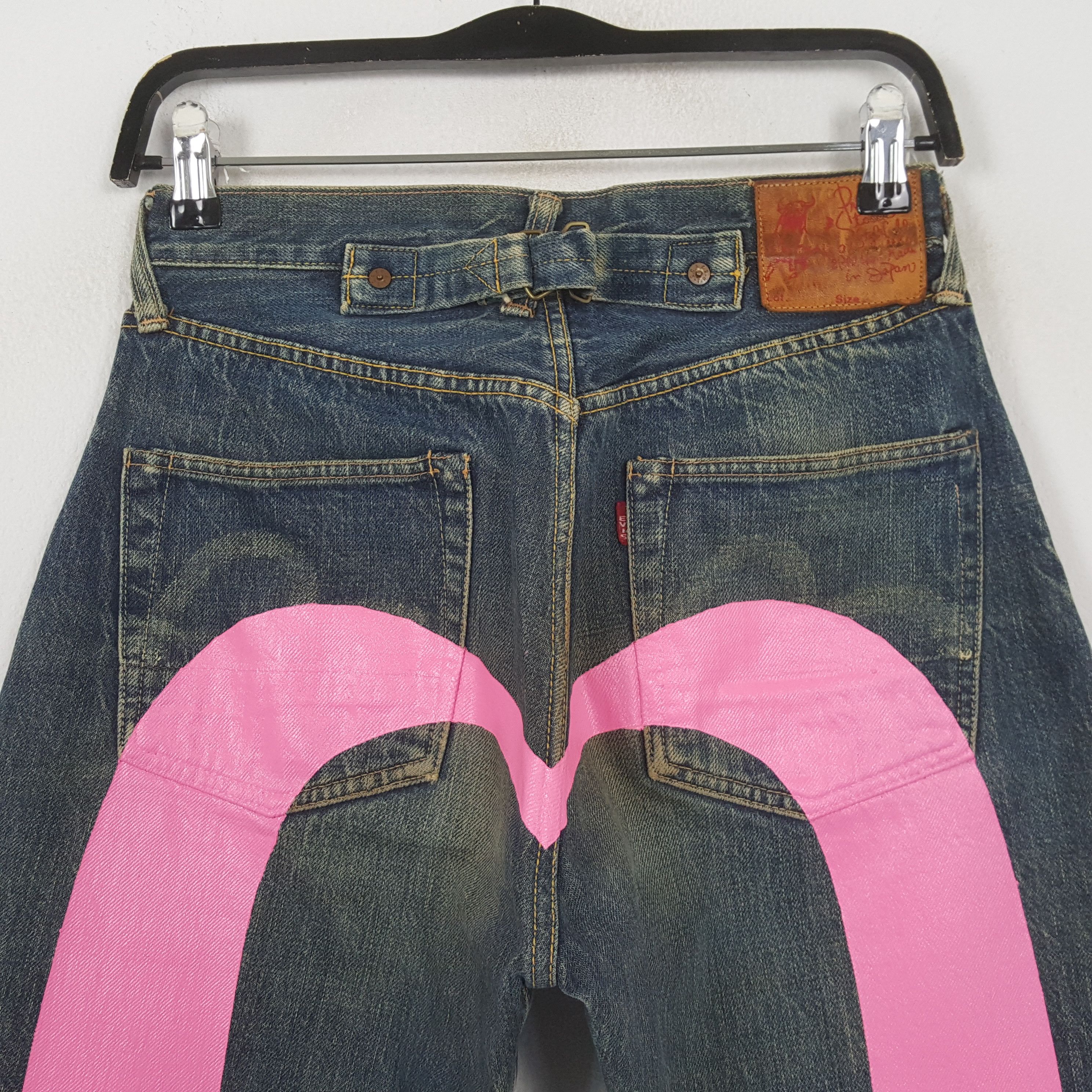Evisu Evis Japanese Brand Streetwear Custom Daicock Jeans RR11 Size US 26 / EU 42 - 2 Thumbnail