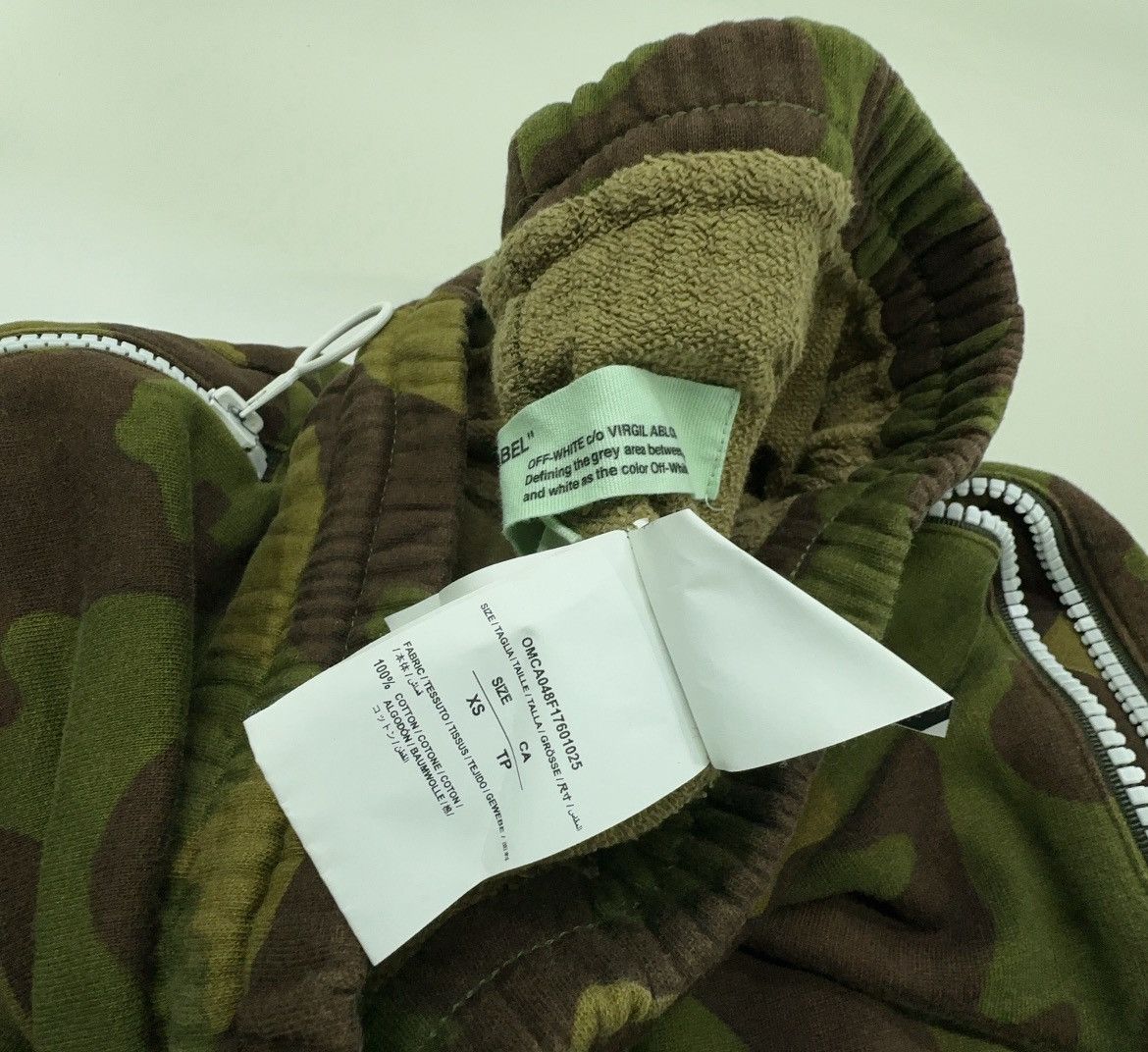 Off-White Off-White Diagonal Camouflage Sweat Pants Size US 29 - 4 Thumbnail