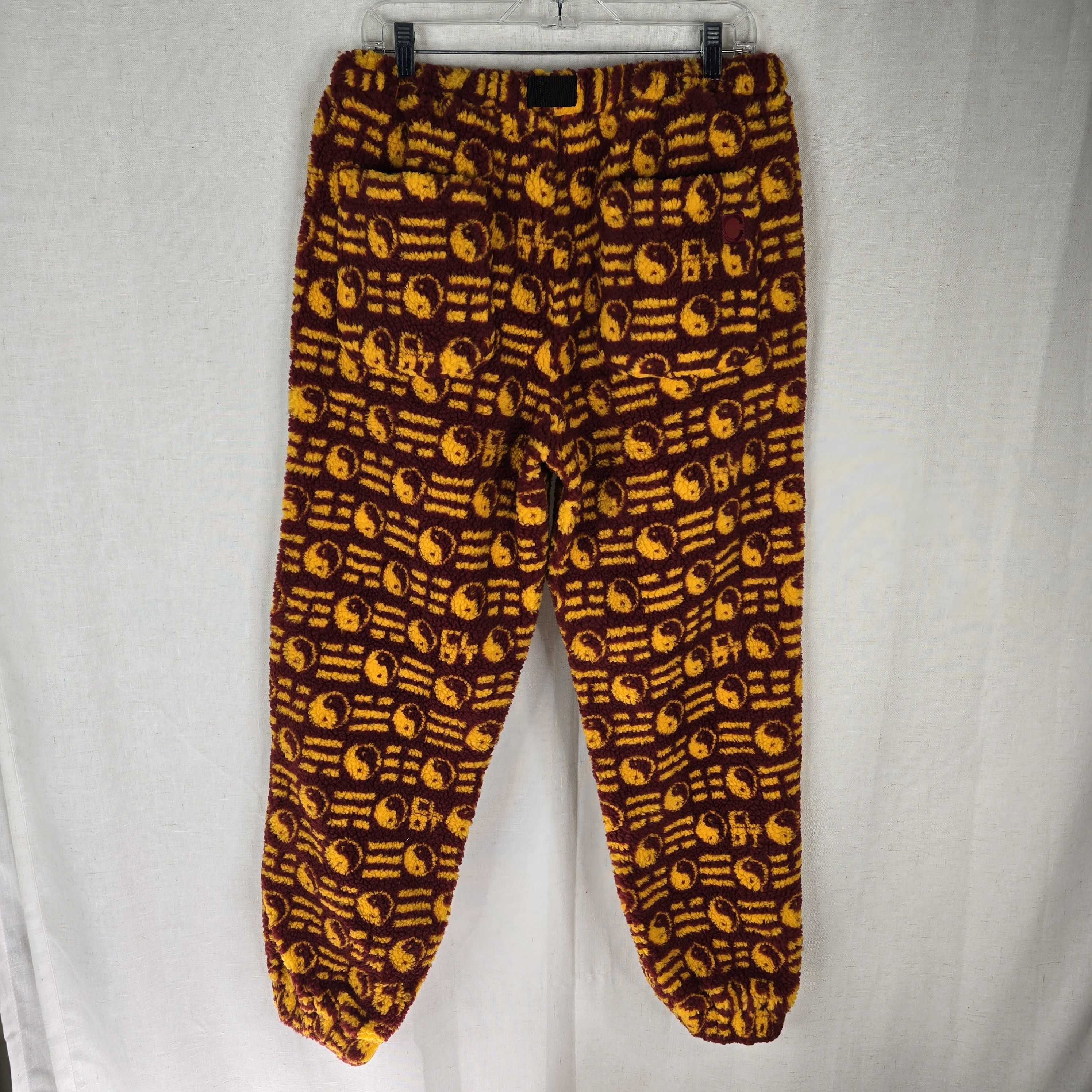 CLOT Clot Apparel Medium Sherpa Ref Jogger Ying Yang Sweatpants Size US 31 - 5 Thumbnail