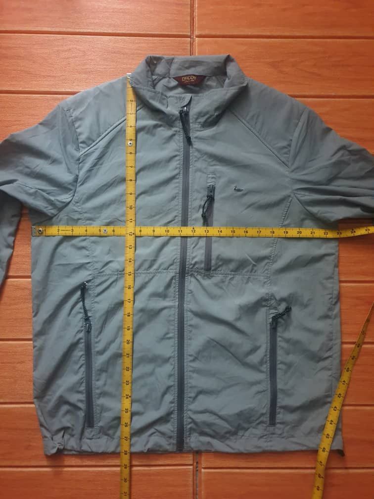 Japanese Brand Decoy since 1988 grey colour windbreaker Sweater jacket Size US L / EU 52-54 / 3 - 8 Thumbnail