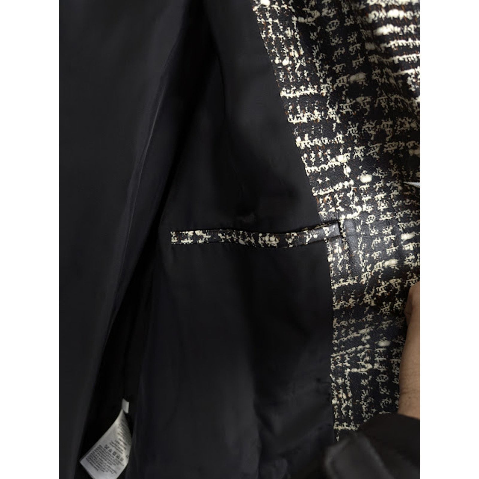 Bottega Veneta o1rshd1 Doucle Prince Of Wales Coat in White/Fondant/Camel Size US M / EU 48-50 / 2 - 11 Thumbnail