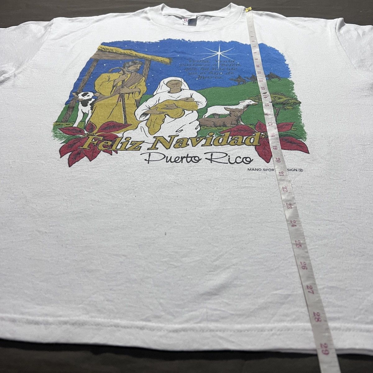 Vintage Vintage 90s Mary God Jesus Bible Holy Tee XL Size US XL / EU 56 / 4 - 7 Thumbnail