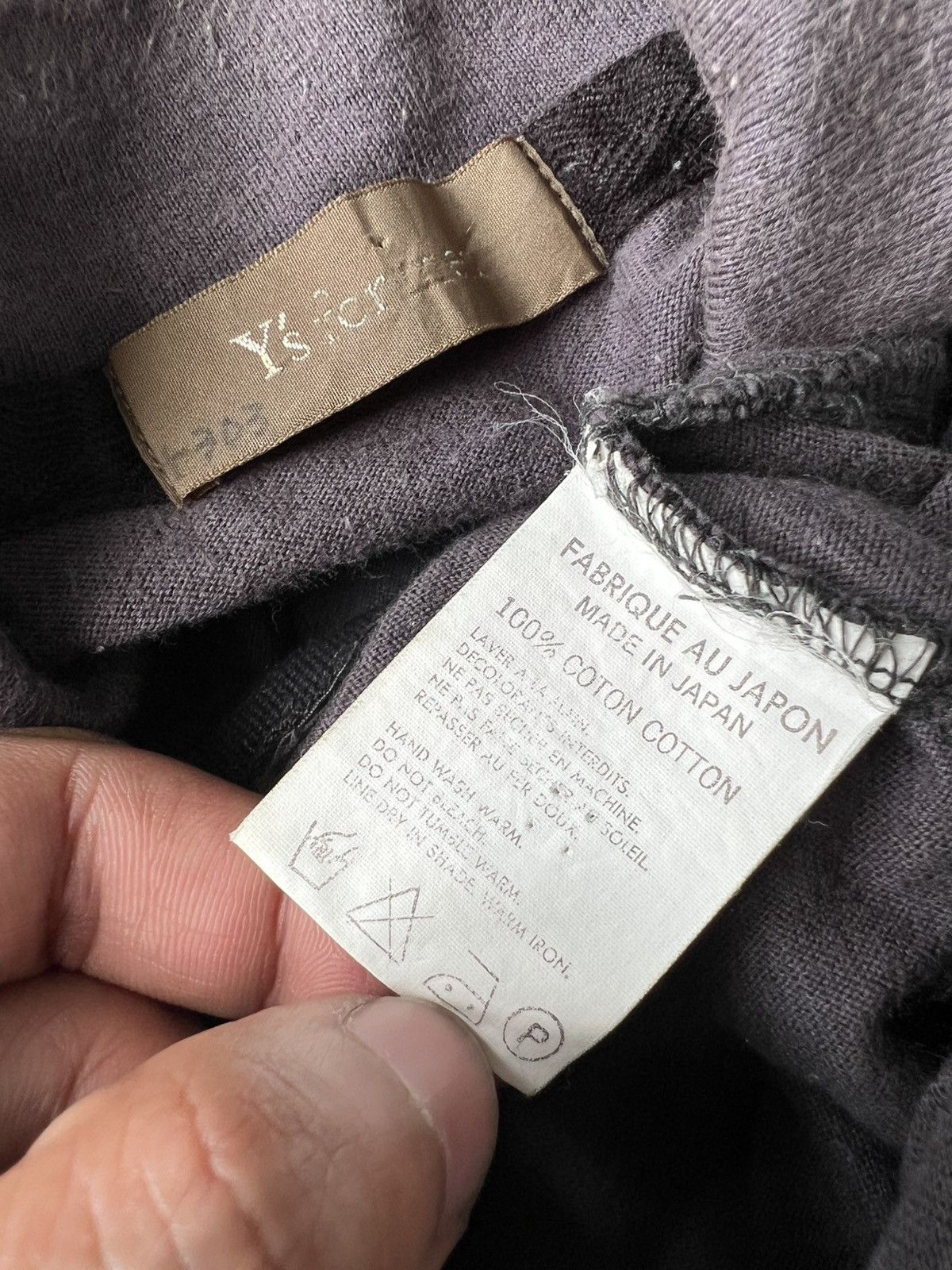 Yohji Yamamoto Vintage 1990s Yohji Yamamoto Hidden Button Up Overshirt Size US L / EU 52-54 / 3 - 6 Thumbnail