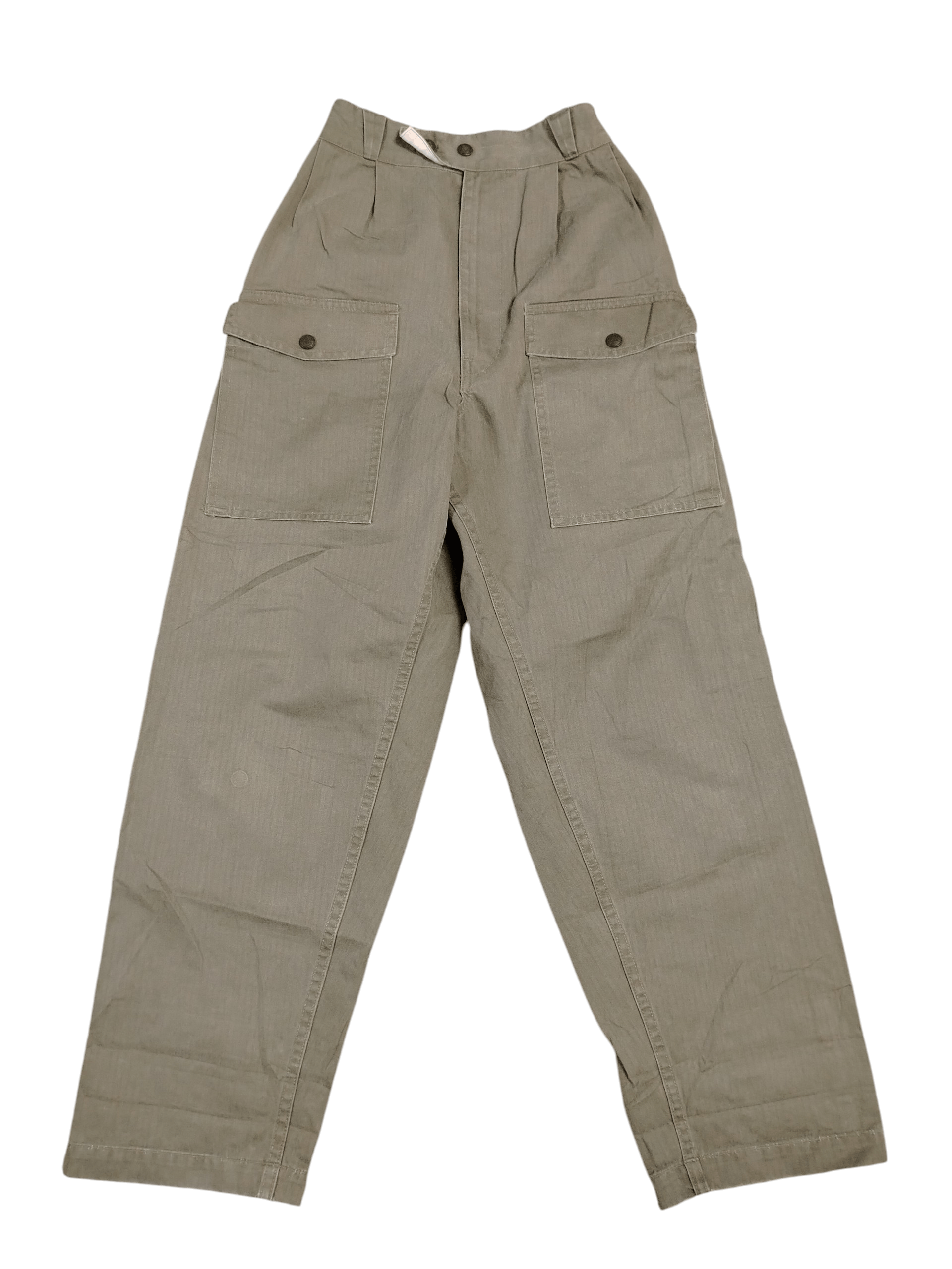 Japanese Brand TICCA TOKYO JAPAN HERRINGBONE TWILL HBT Size US 30 / EU 46 - 1 Thumbnail