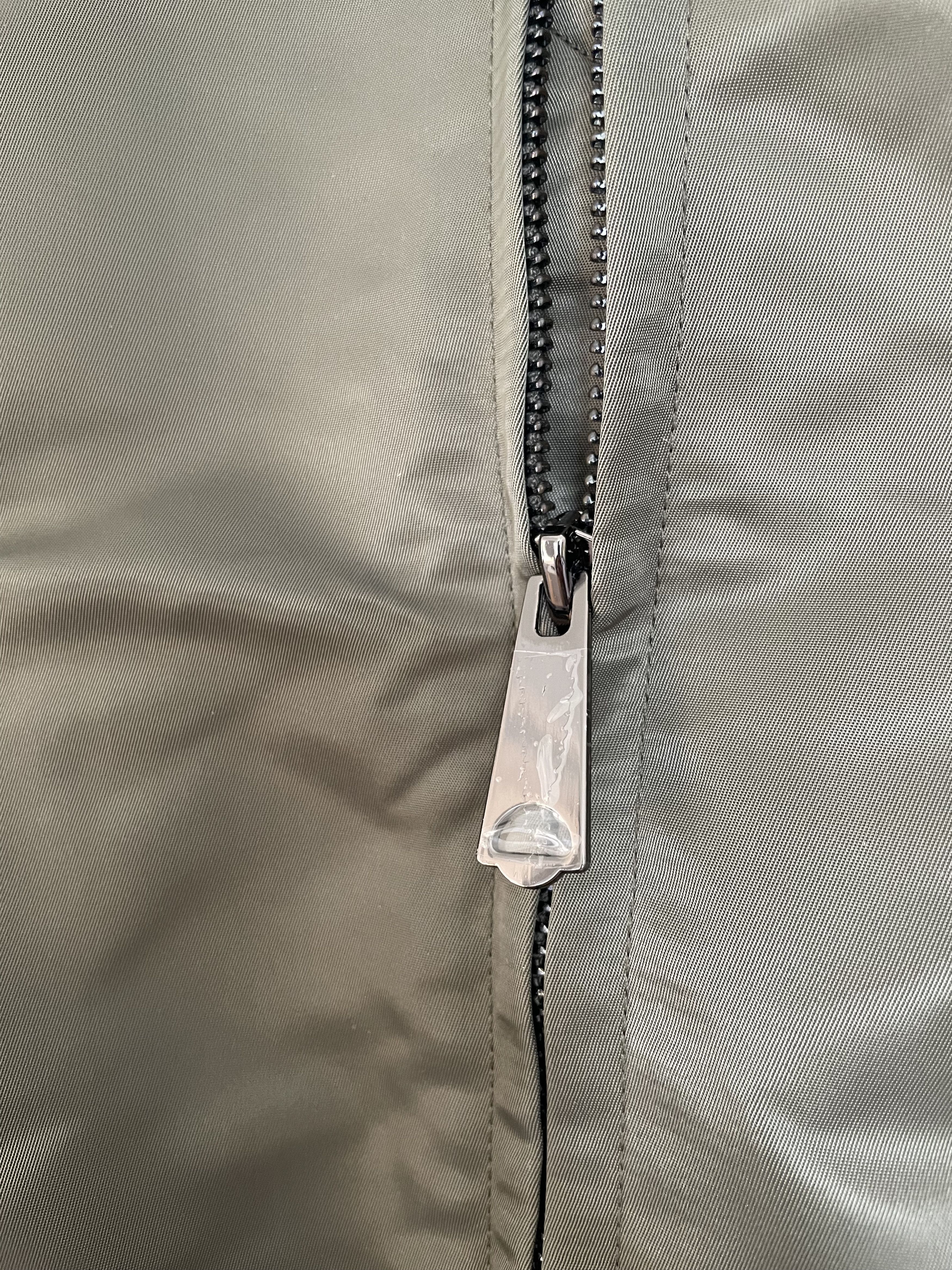 7 For All Mankind 7 For All Mankind Sherpa Trim Bomber Jacket In Army Green Size US L / EU 52-54 / 3 - 6 Thumbnail