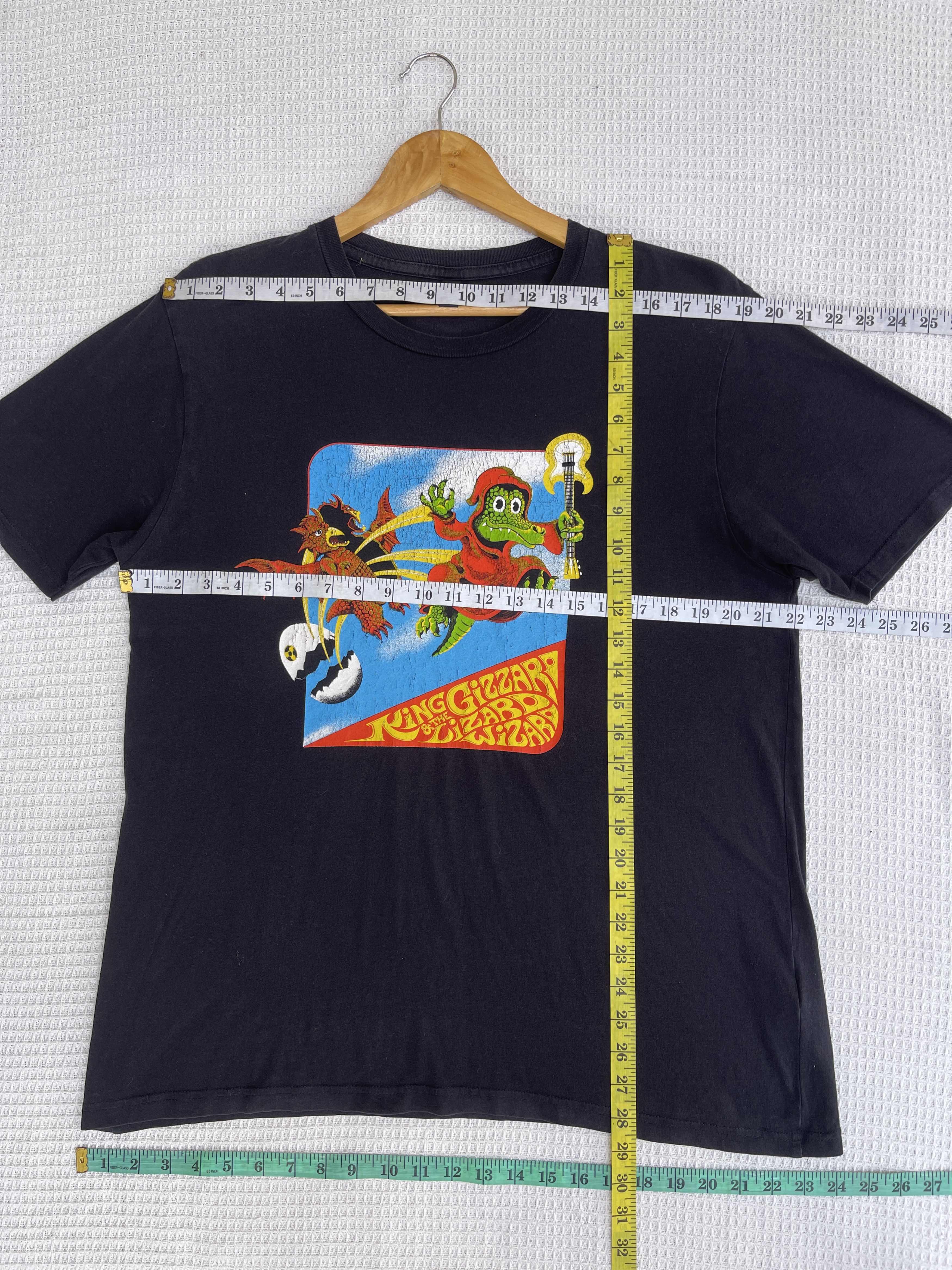 Band Tees × Vintage LastDrop🔥Rare🔥Vtg King Gizzard & The Lizzard Wizard Band Tee Size US L / EU 52-54 / 3 - 9 Thumbnail