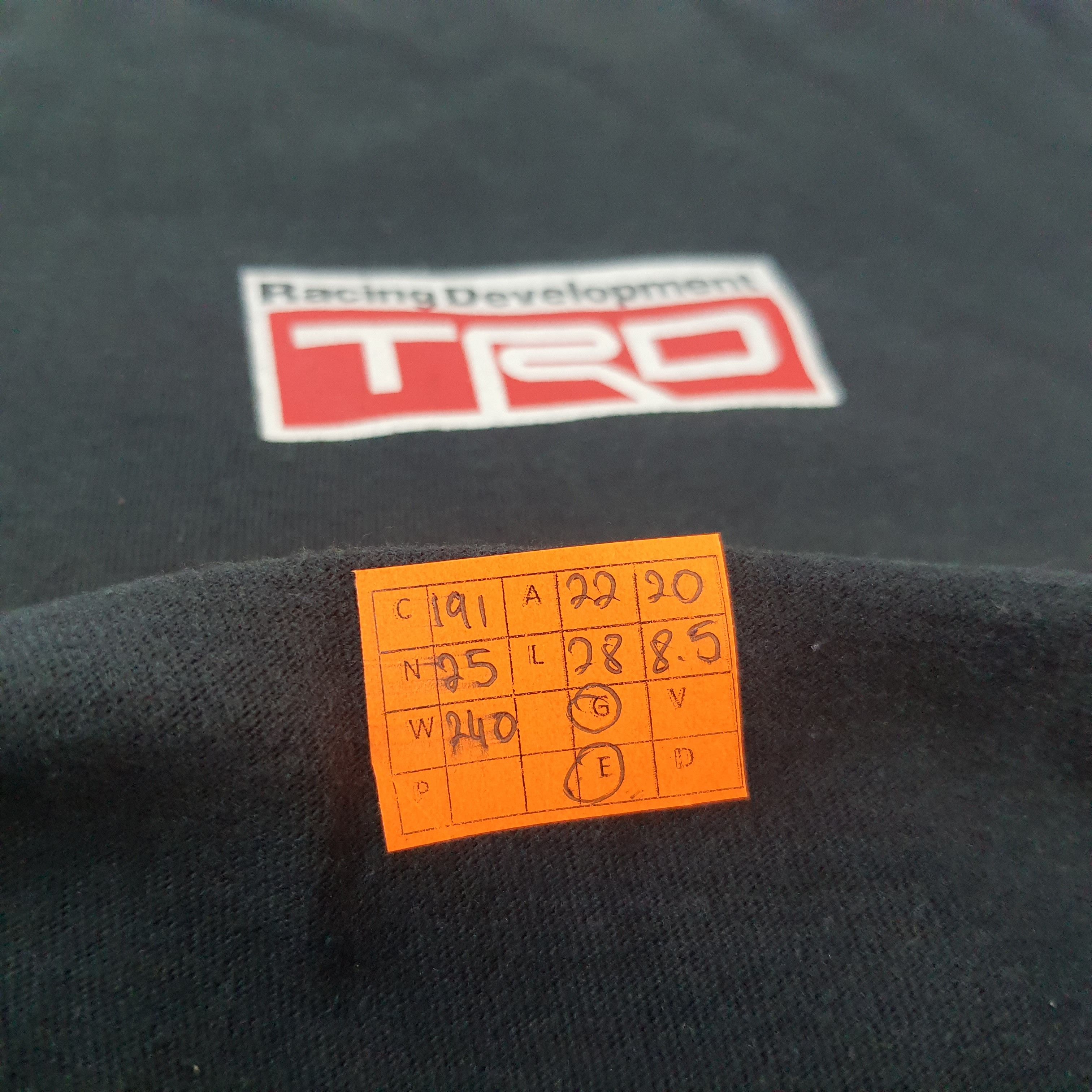 Japanese Brand × Vintage Vintage TRD Toyota Racing Japan Motorsports Tshirt Size US L / EU 52-54 / 3 - 6 Thumbnail