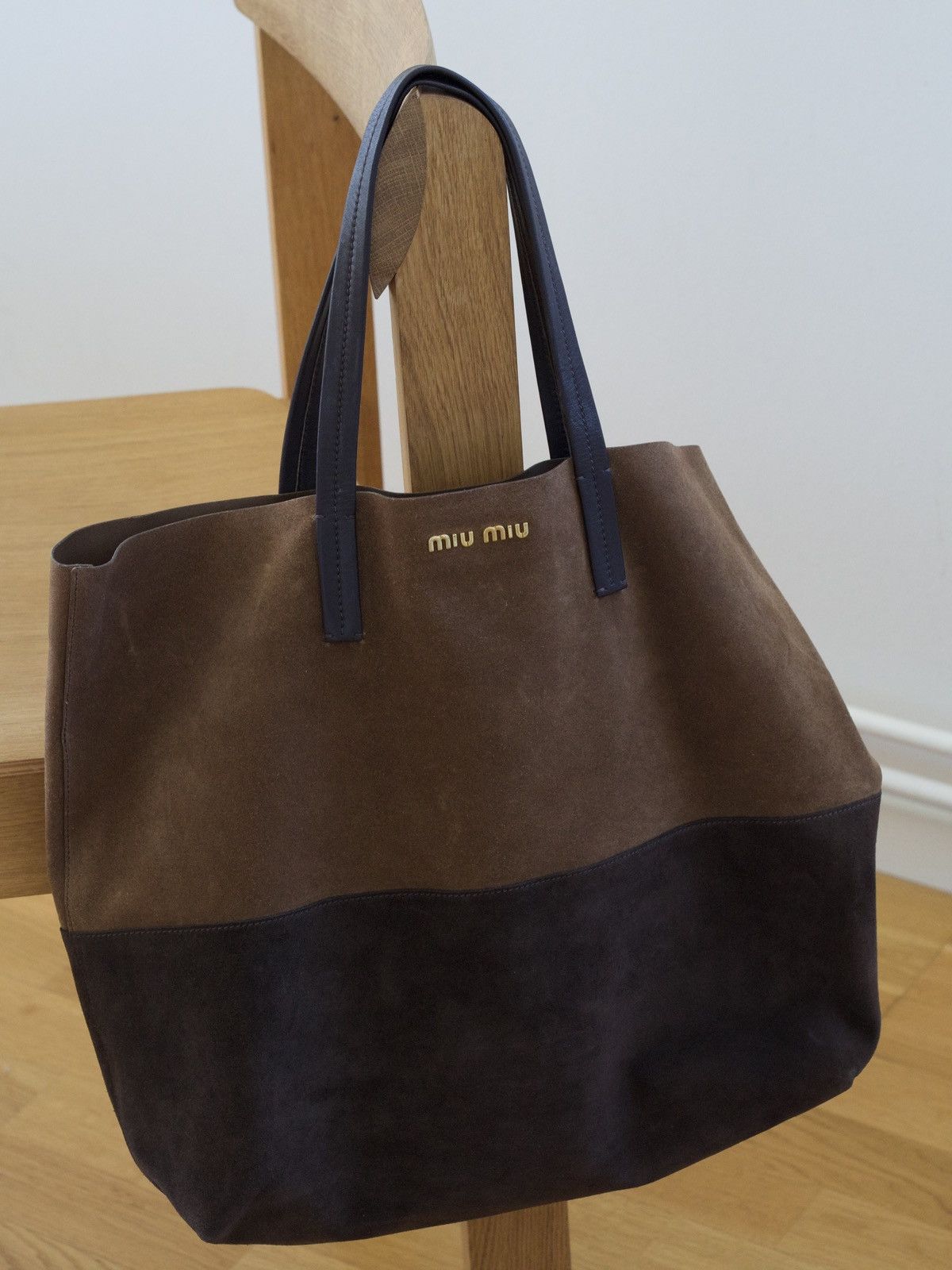 Miu Miu Miu Miu Two-Toned Tote Bag Size ONE SIZE - 16 Thumbnail