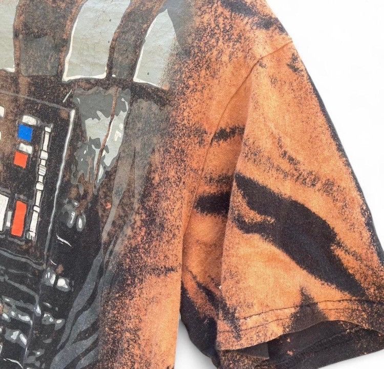 Star Wars Y2K Distressed Star Wars Darth Vader T-Shirt - Black Tiedye Size US L / EU 52-54 / 3 - 4 Thumbnail