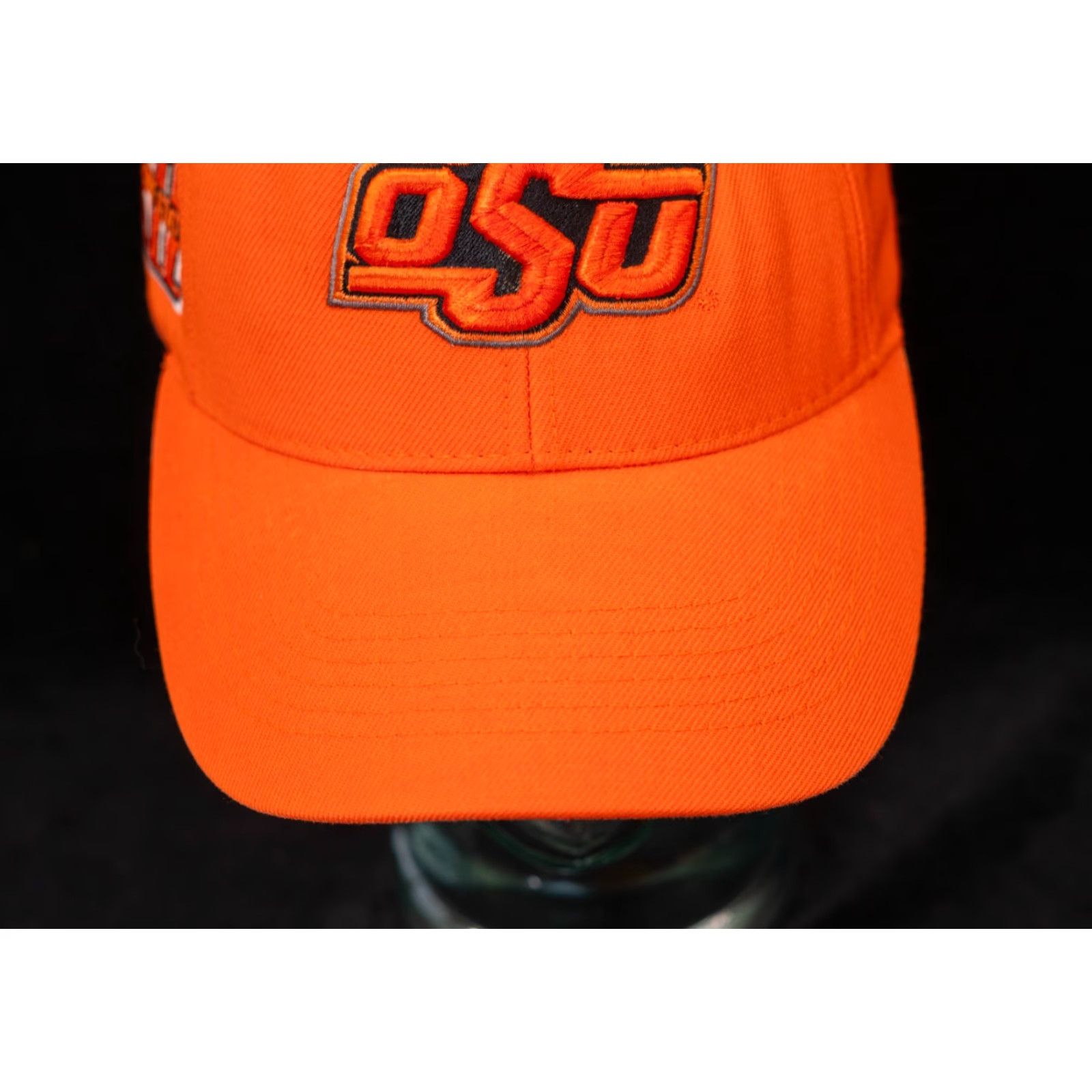 Top Of The World VINTAGE OKLAHOMA STATE UNIVERSITY OSU Cowboys Orange Strapback VTG Cowboy? Size ONE SIZE - 4 Thumbnail