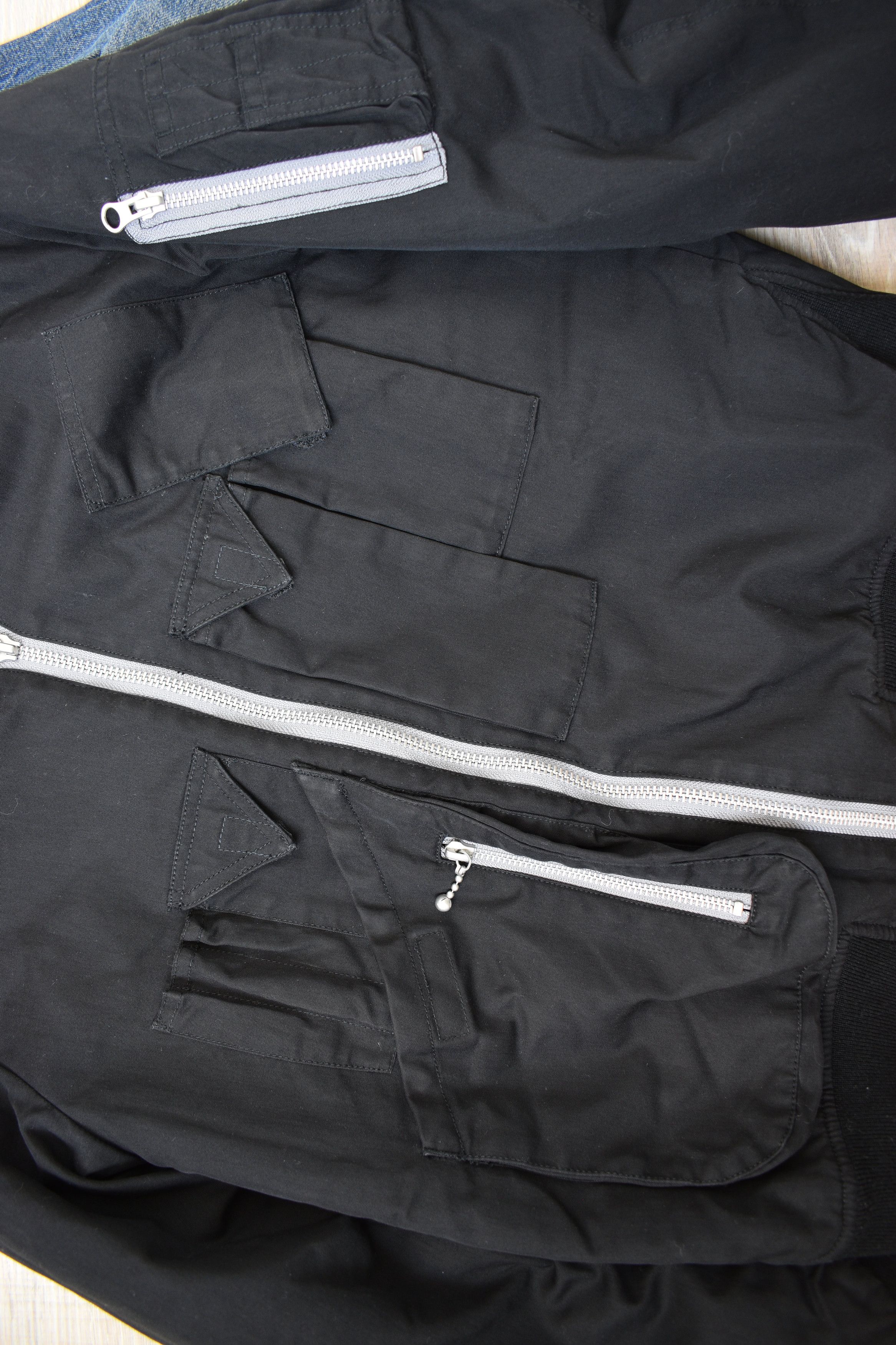 Katharine Hamnett London Katharine Hamnett Waves Pocket Bomber Raf Simons AW04 Size US S / EU 44-46 / 1 - 4 Thumbnail