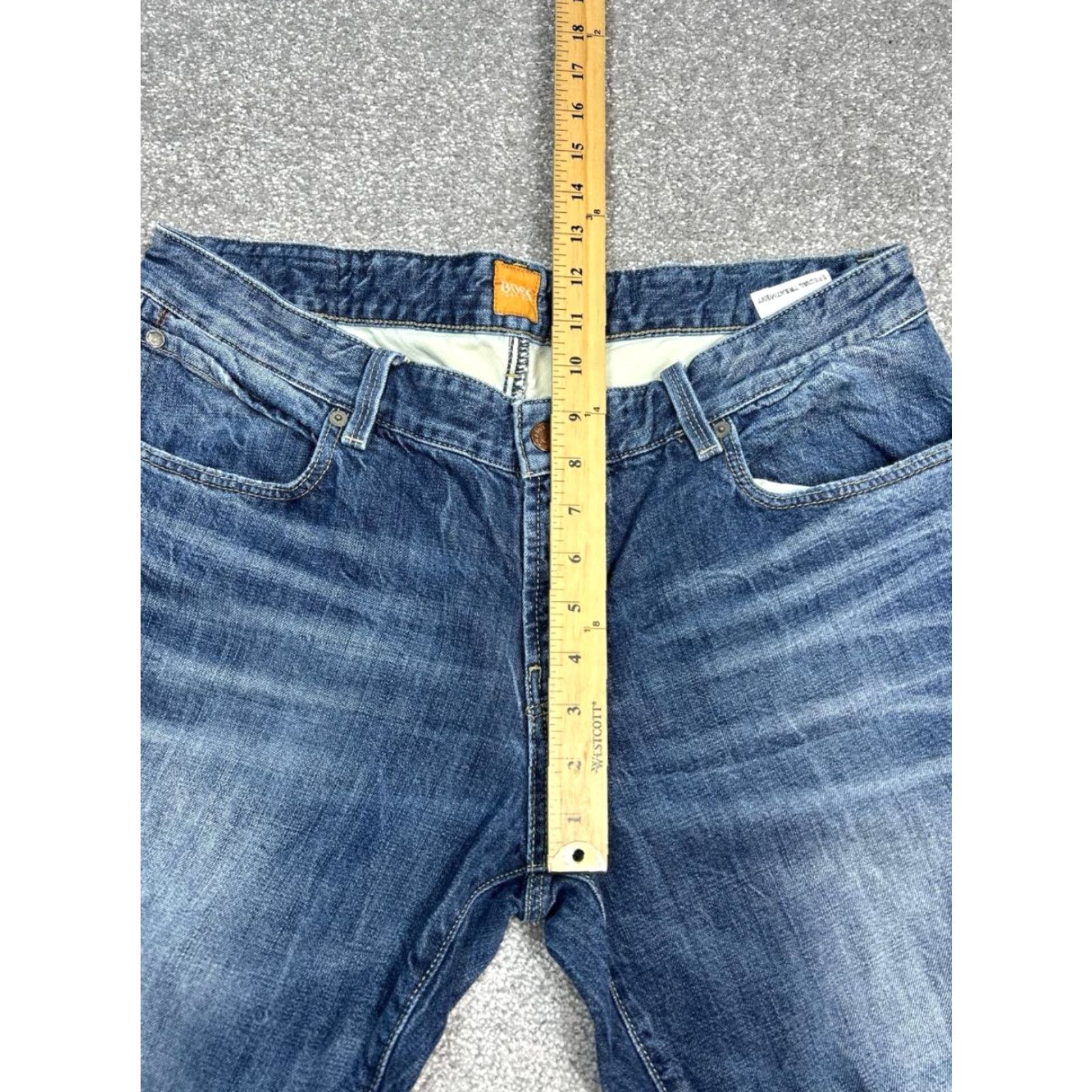 Hugo Boss Hugo Boss Orange 63 Slim Fit Jeans Mens 36 Blue Denim Cotton Straight Leg 33x31 Jeans City Preppy Mens Slim Urban Classic Shirt Size US 36 / EU 52 - 4 Thumbnail
