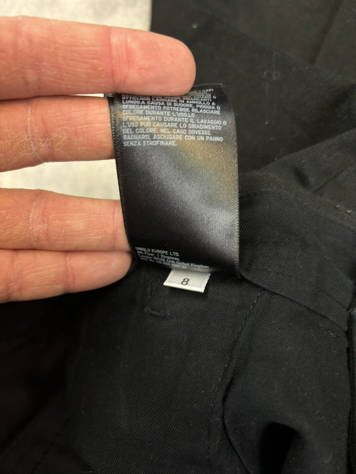 Jil Sander × Uniqlo UNIQLO JIL SANDER +J Japan Navy Chino Casual Trousers Pant Size US 31 - 4 Thumbnail