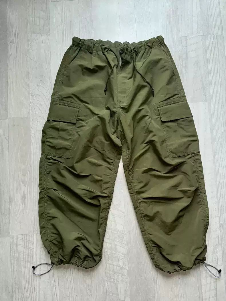 comme des garcon loose fit cropped pants