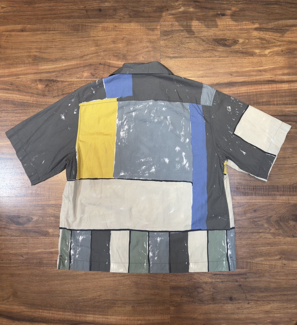 Prada Prada SS17 Painting Camp Collar Shirt Size US M / EU 48-50 / 2 - 7 Thumbnail