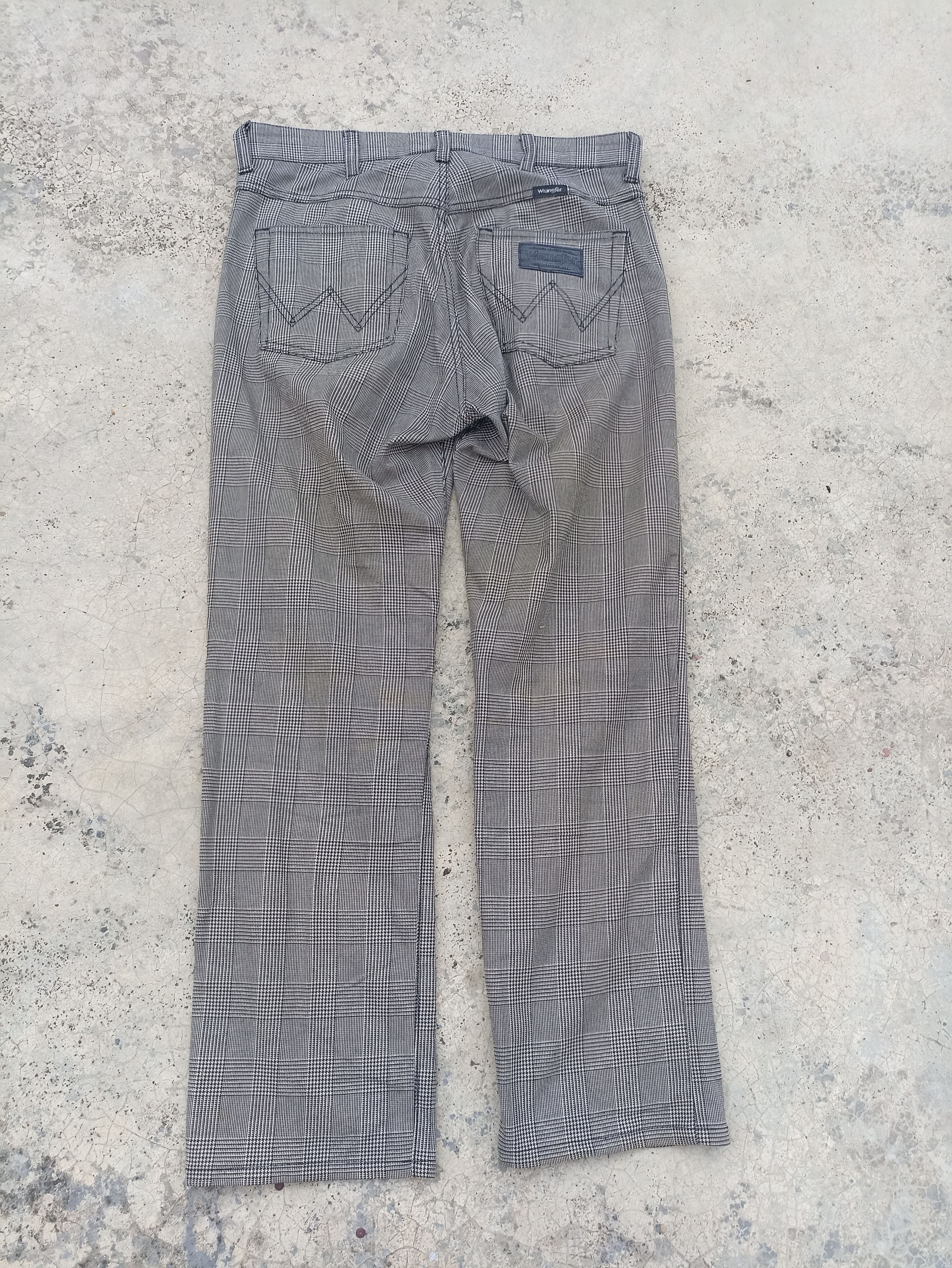Wrangler Vintage Wrangler pants chekered if six was nine beauty beast Size US 35 - 5 Thumbnail
