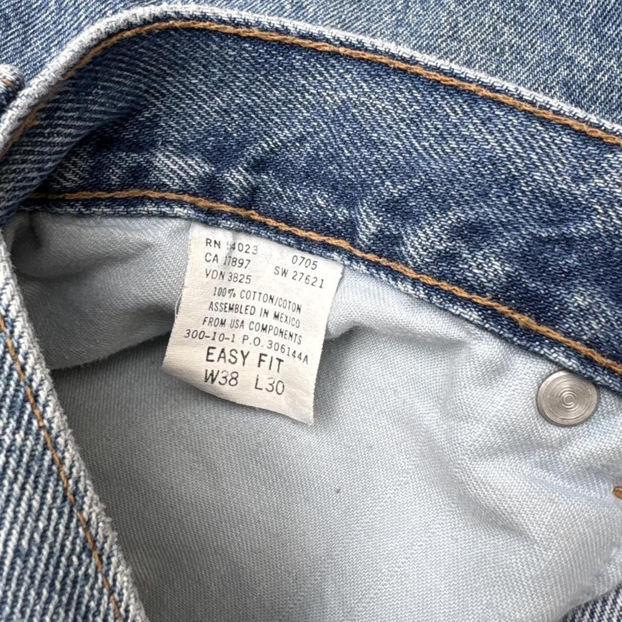 Gap Vintage 90s Gap Denim Best Basics Blue Easy Fit Denim Jeans Size US 36 / EU 52 - 5 Thumbnail