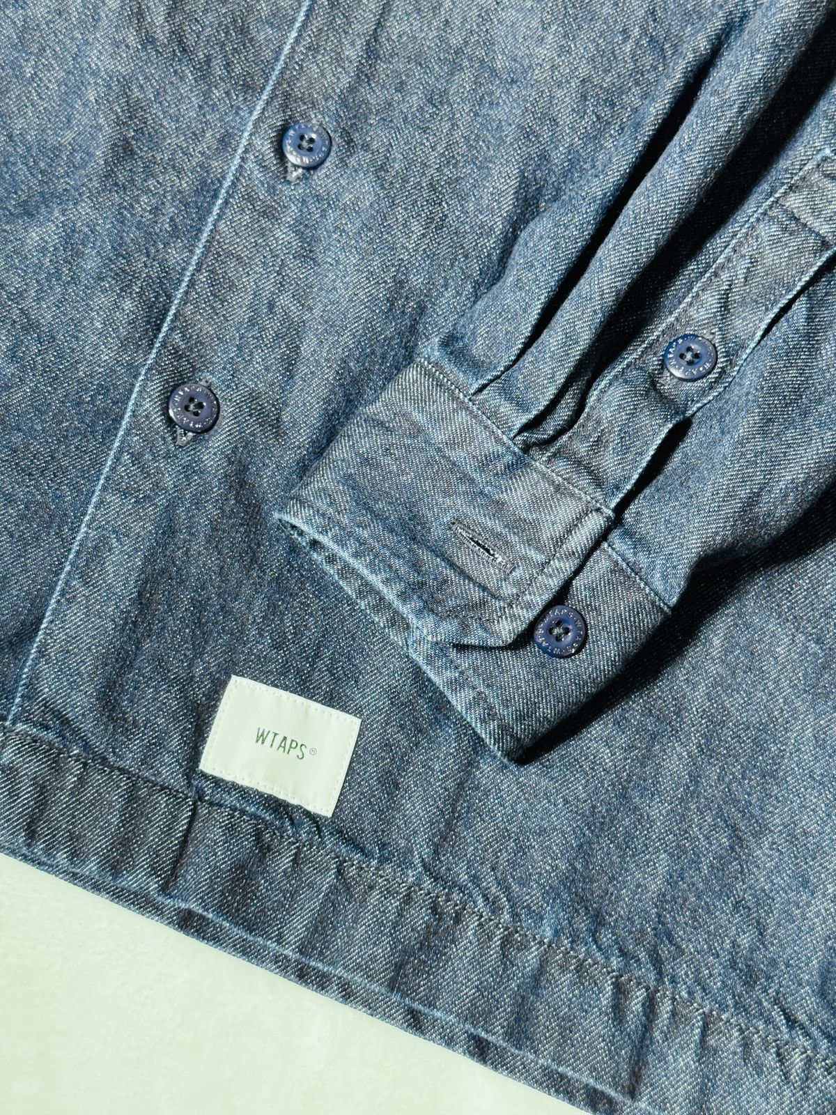 Wtaps CBW L/S Denim Shirt Indigo Size US S / EU 44-46 / 1 - 8 Thumbnail