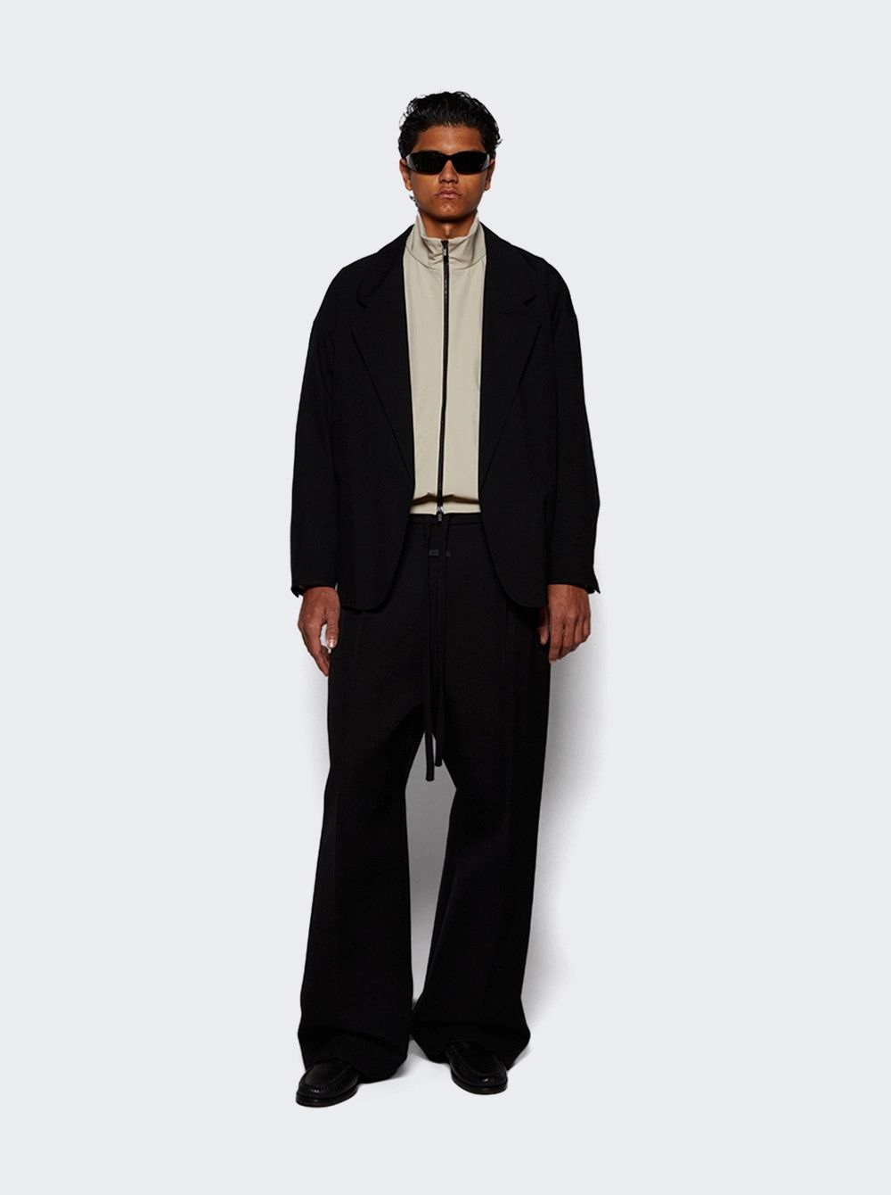Fear of God o1mle0326 Drawstring Wide Leg Pants in Black Size US 34 / EU 50 - 5 Thumbnail