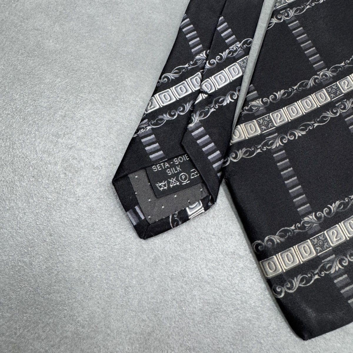 Versace × Vintage Vintage Gianni Versace Silk Ties x5 Size ONE SIZE - 7 Thumbnail
