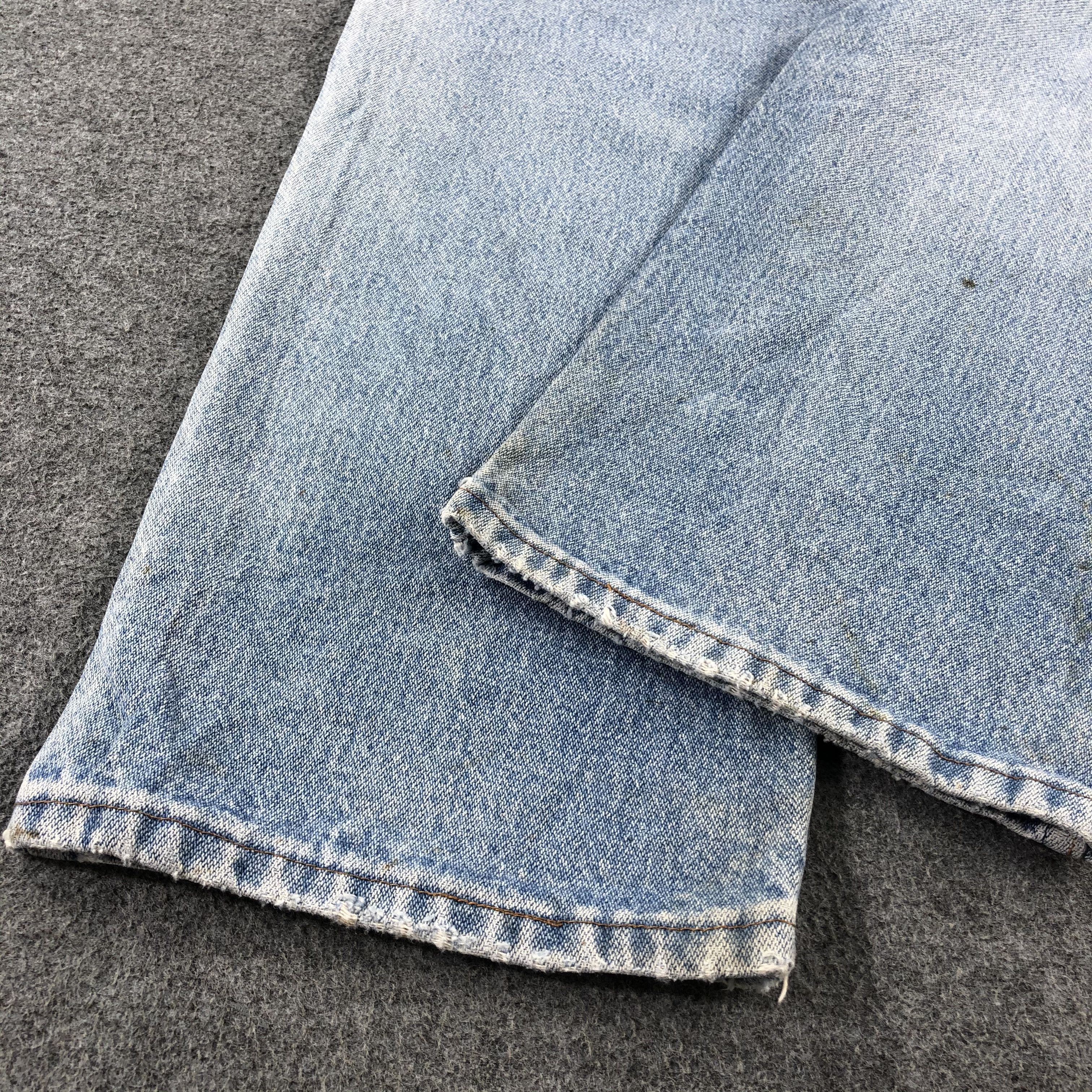 Vintage 80s Vintage Blue Wash Wrangler Jeans-J2315 Size US 33 - 6 Thumbnail