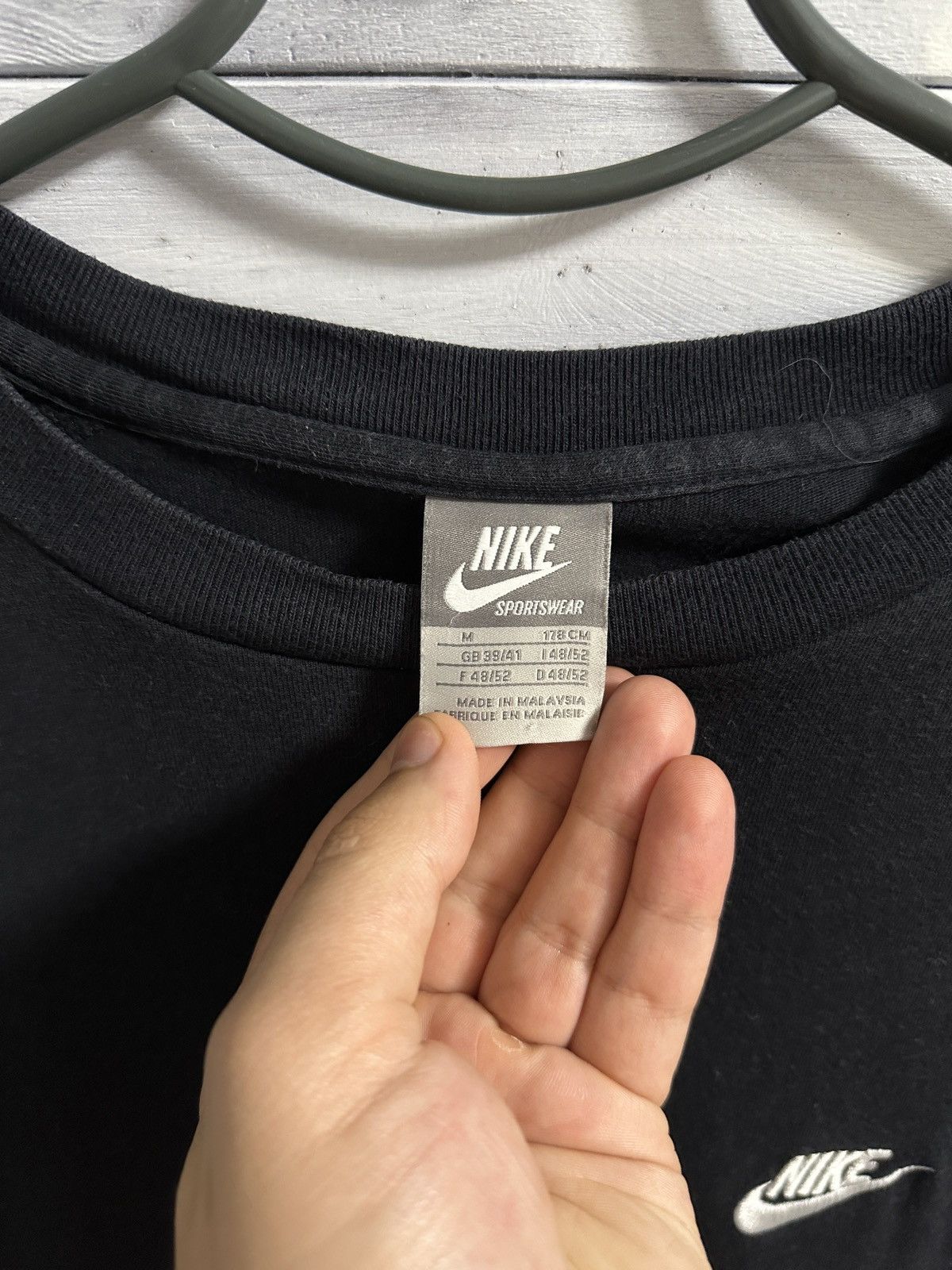 Vintage Rare Vintage Long-Sleeve Nike NT&F Property OF Y2K Swoosh Size US M / EU 48-50 / 2 - 9 Thumbnail