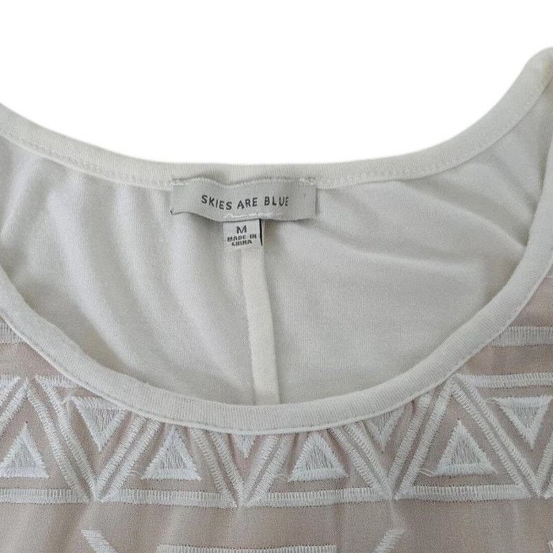 Anthropologie Anthropologie Skies Are Blue Shirt M Patterned Short Sleeve Size M / US 6-8 / IT 42-44 - 10 Thumbnail