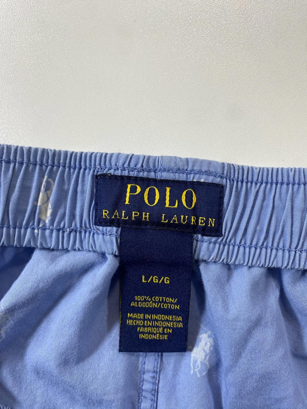 Polo Ralph Lauren Polo Ralph Lauren Blue Cotton Pajama Pants L Size ONE SIZE - 7 Thumbnail
