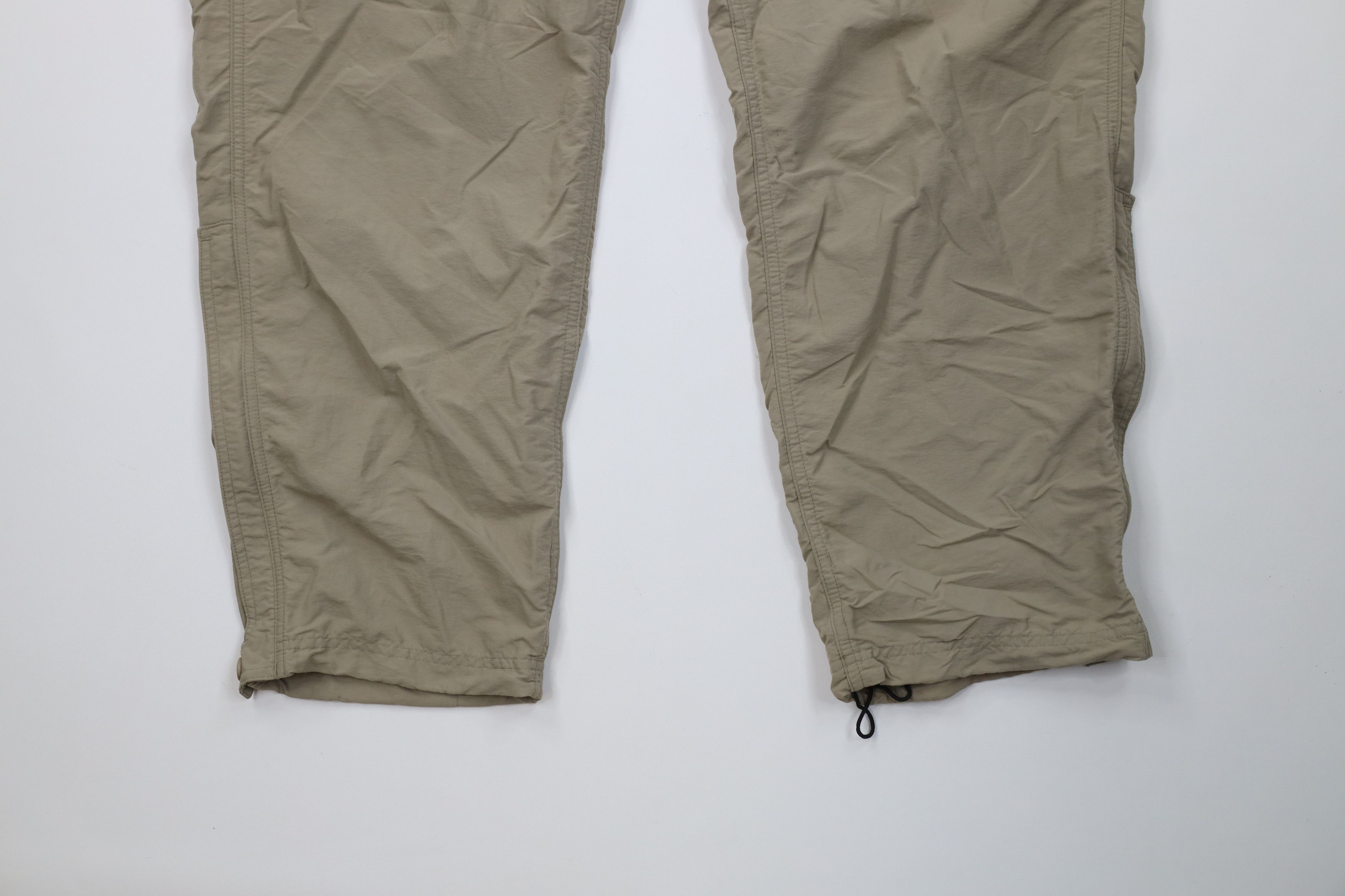 L.L. Bean Vintage LL Bean Convertible Cargo Pants Shorts Beige Nylon Size 36" / US 14 / IT 50 - 4 Thumbnail