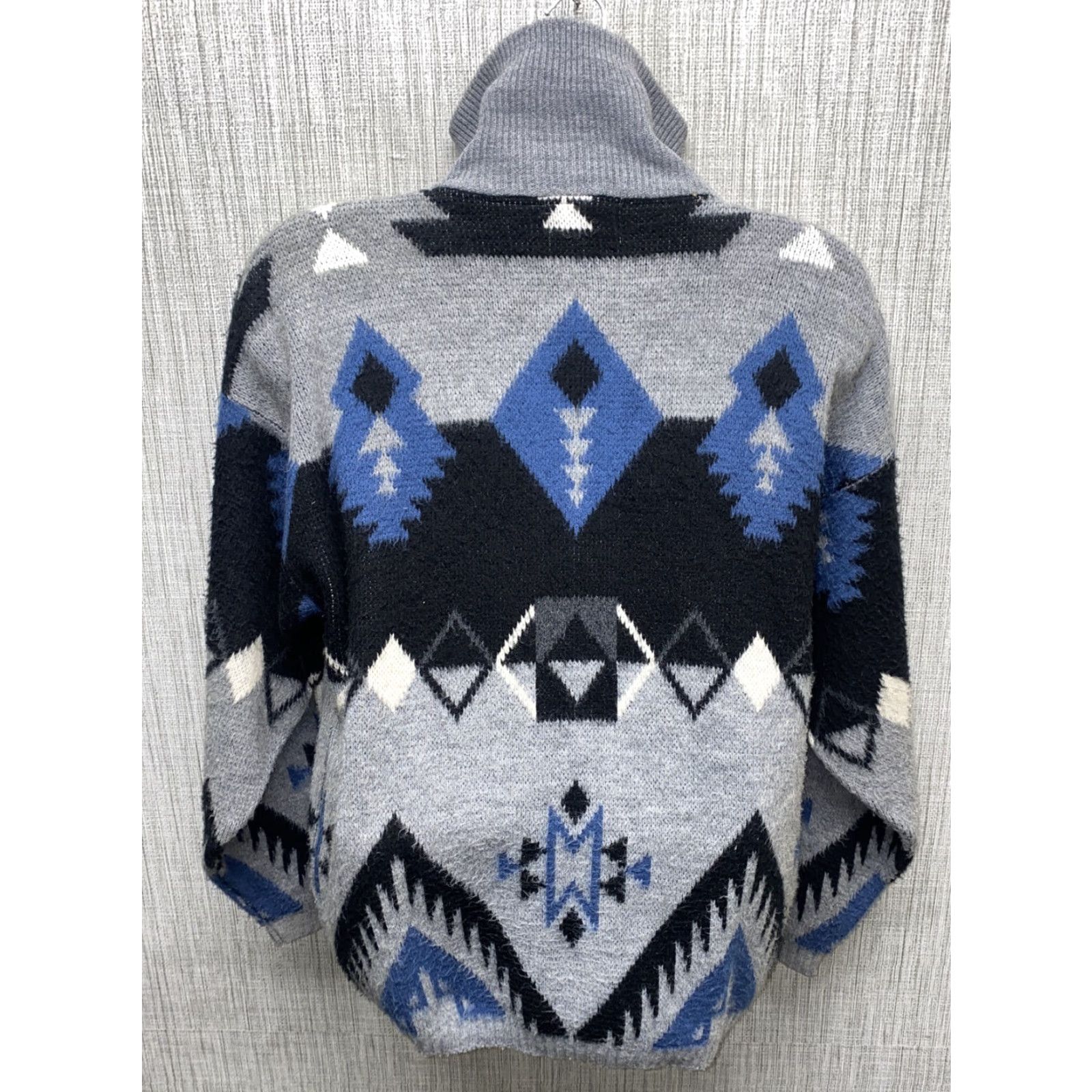 Vintage Towncraft Mens Gray Full Zip Acrylic Sweater Size M USA Made Size US M / EU 48-50 / 2 - 5 Thumbnail