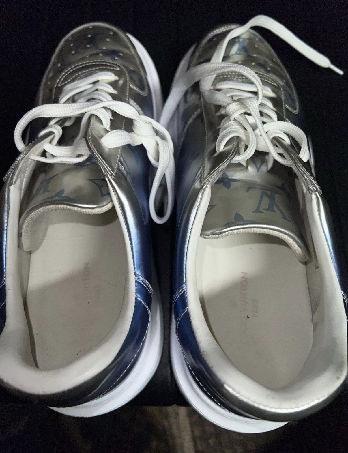 Louis Vuitton Louis Vuitton Beverly Hills Sneaker – Metallic Monogram Size US 7 / EU 40 - 2 Thumbnail