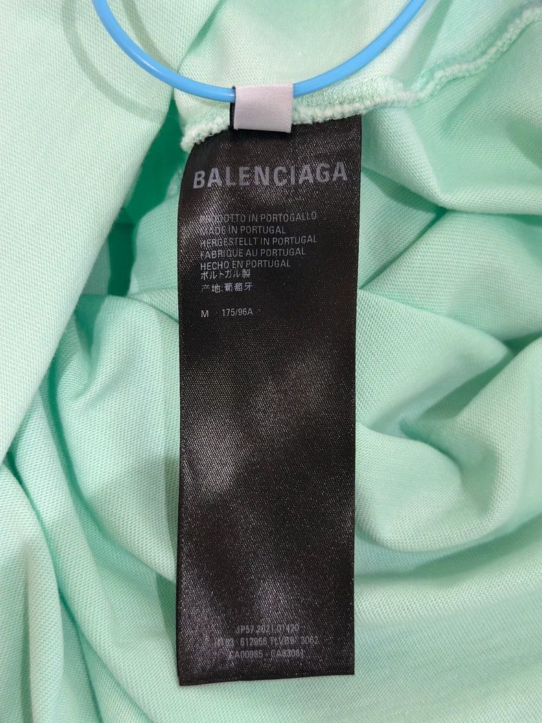 Other Balenciaga Solid Logo monogram embroidered crew neck short Size US M / EU 48-50 / 2 - 6 Thumbnail