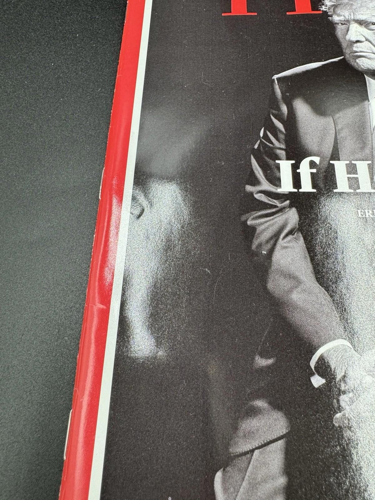 Other DONALD TRUMP IF HE WINS TIME MAGAZINE MAY 27 2024 NO LABEL Size ONE SIZE - 5 Thumbnail