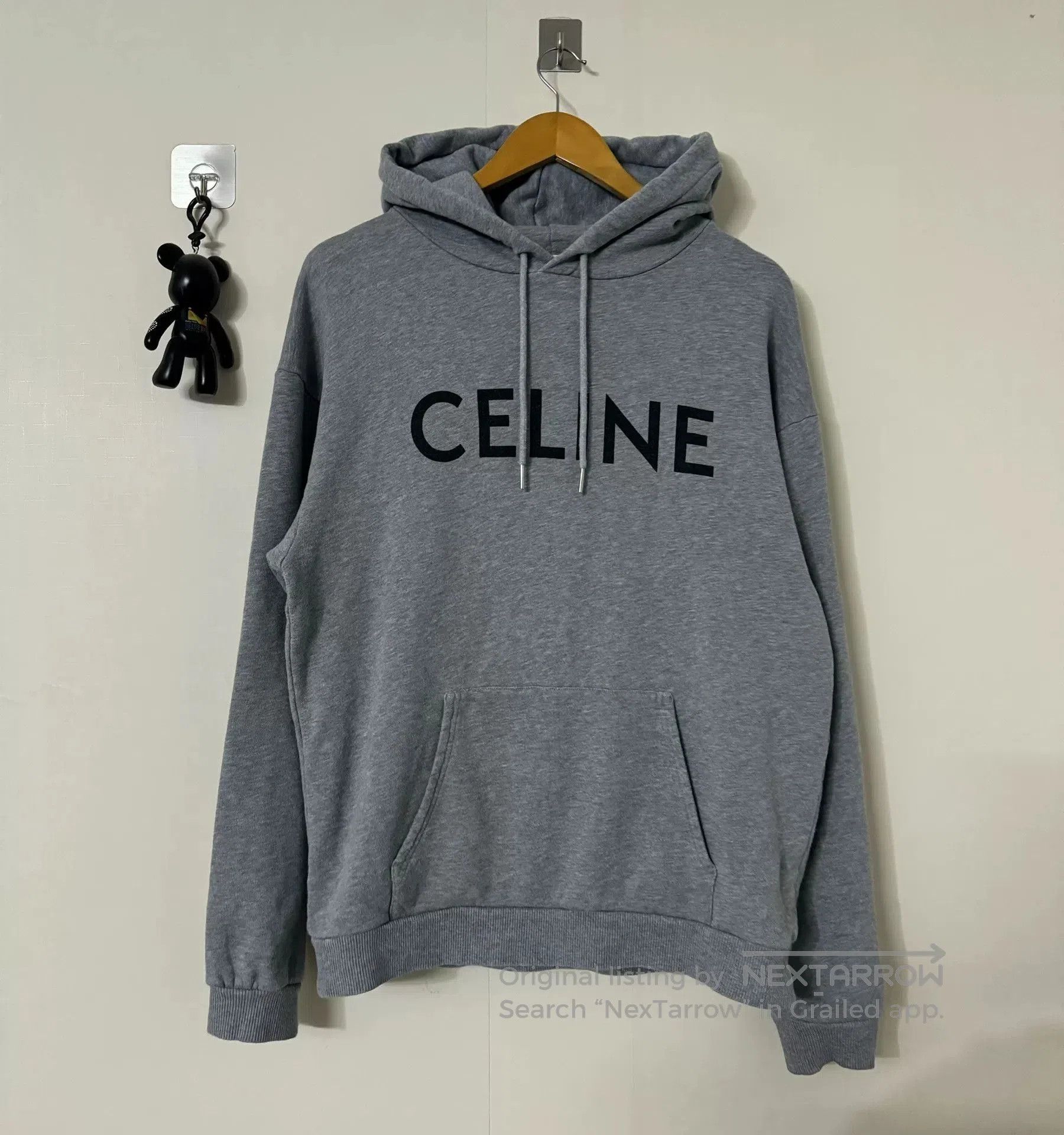 Other celine logo hoodie in gray color. Size US M / EU 48-50 / 2 - 1 Thumbnail