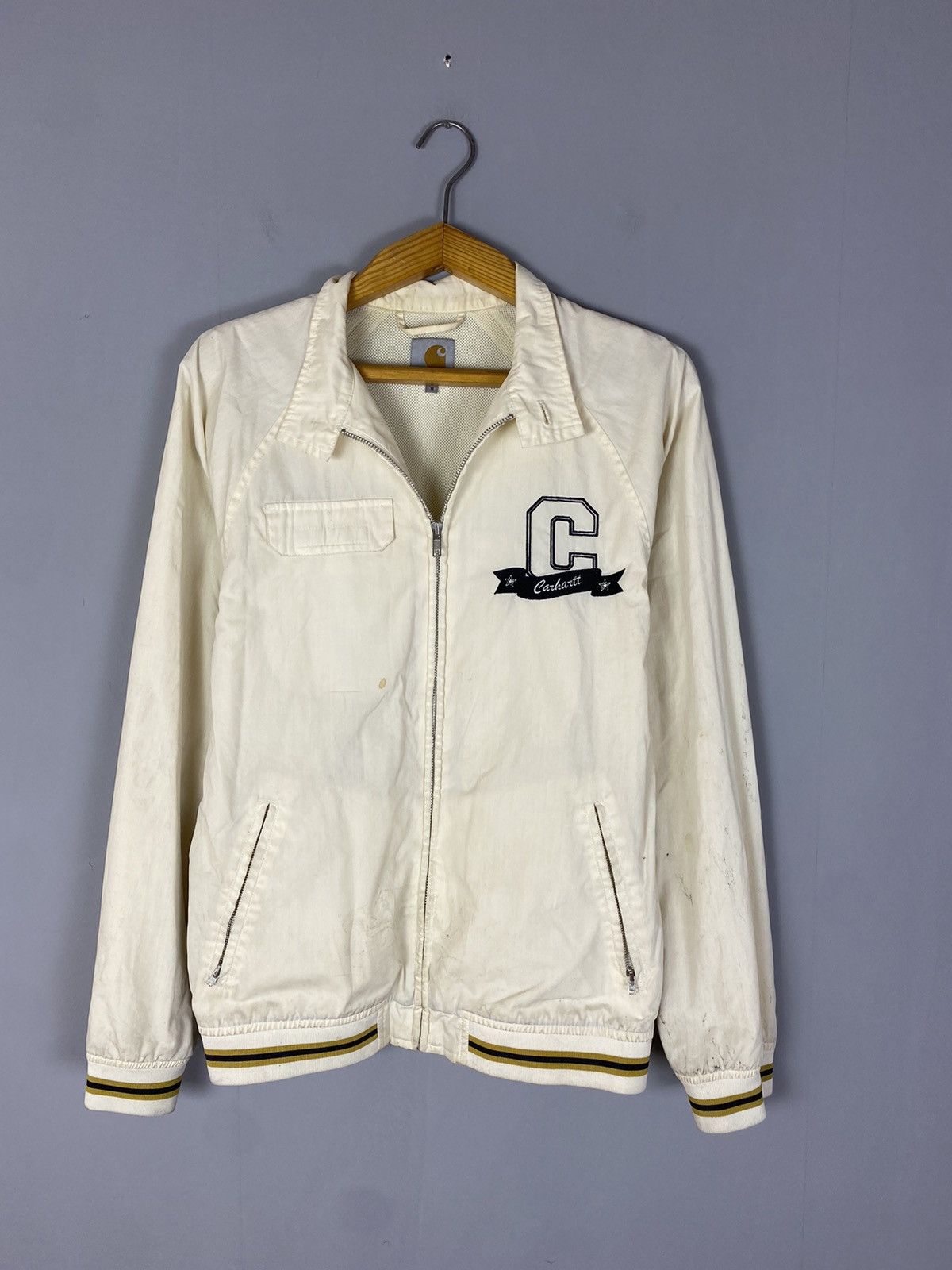 Carhartt × Vintage Vintage Carhartt biker jacket Size US S / EU 44-46 / 1 - 1 Thumbnail