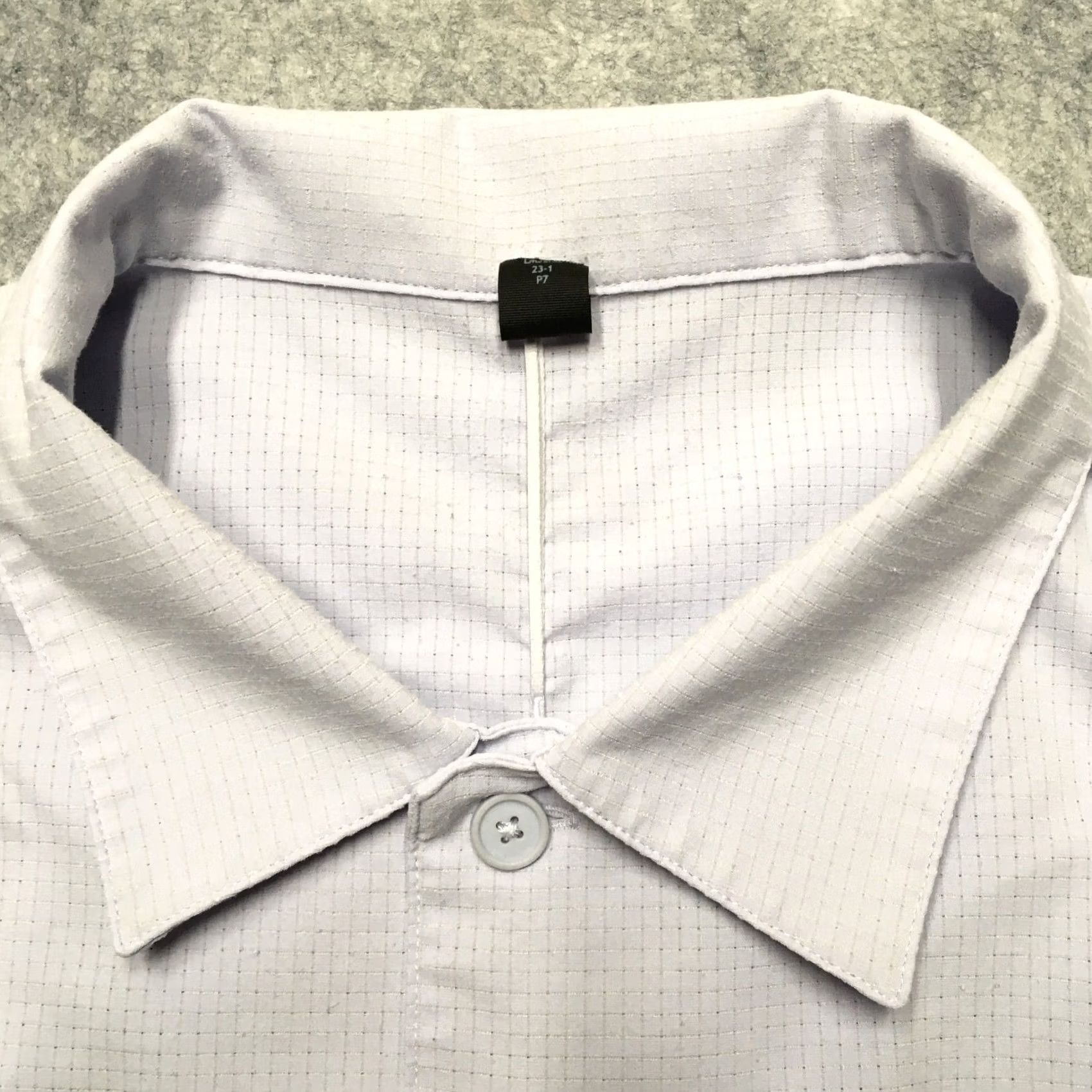 Lululemon Lululemon Shirt Men M Lavender Solid Button-Up Collared Short Sleeve Casual Workwear Lightweight Breathable Pockets Relaxed Fit Modern Classic Size US M / EU 48-50 / 2 - 4 Thumbnail