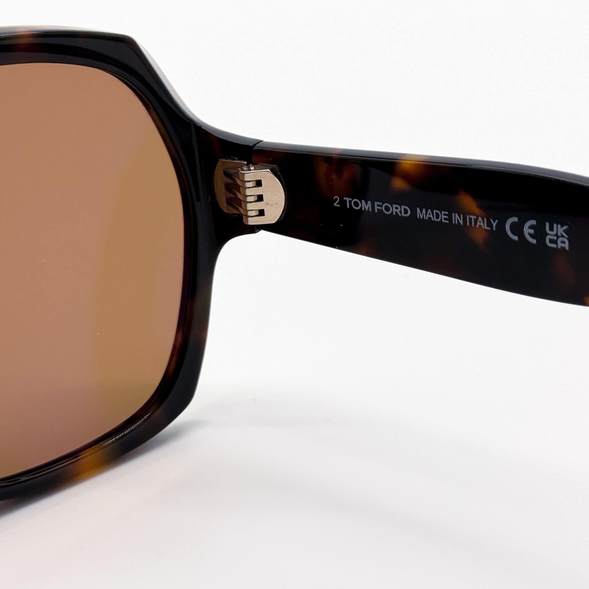 Tom Ford NEW TOM FORD SAFFRON SUNGLASSES TF1221 52E HAVANA FT1221 Size ONE SIZE - 7 Thumbnail