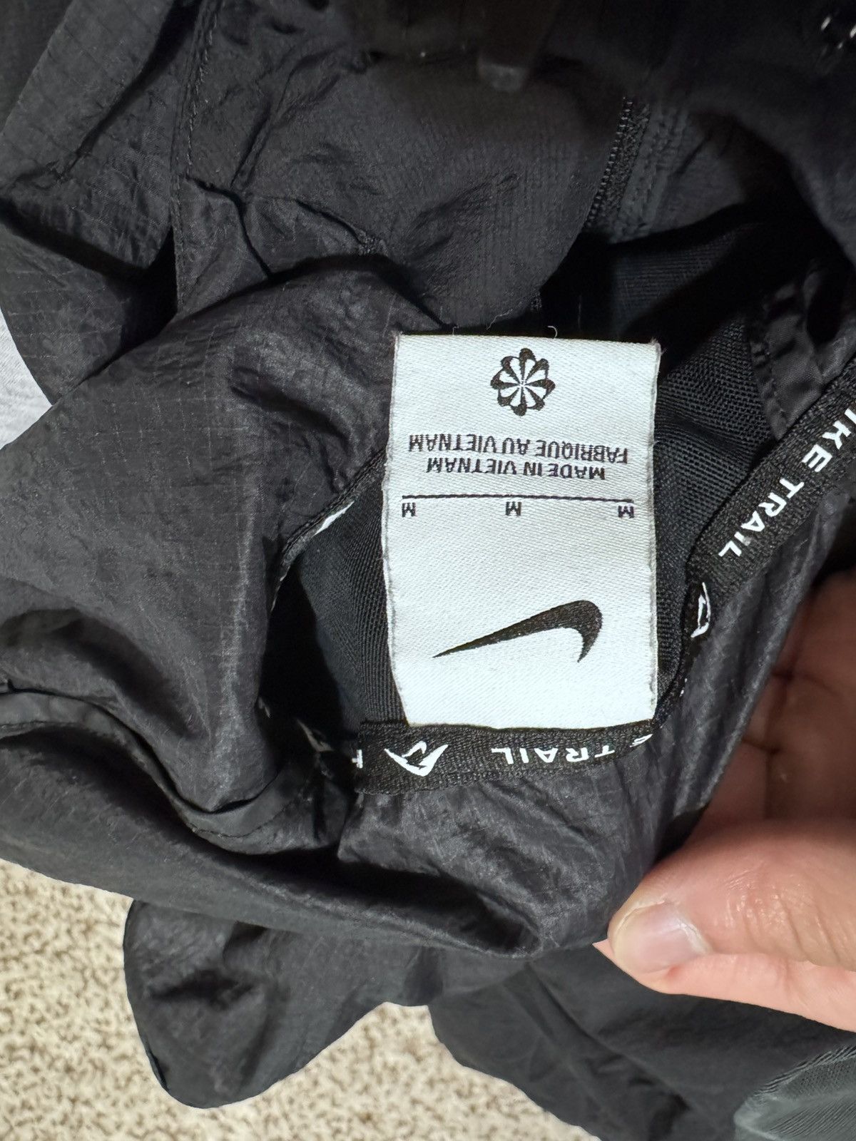 Nike Nike trail windbreaker running jacket Size US M / EU 48-50 / 2 - 5 Thumbnail