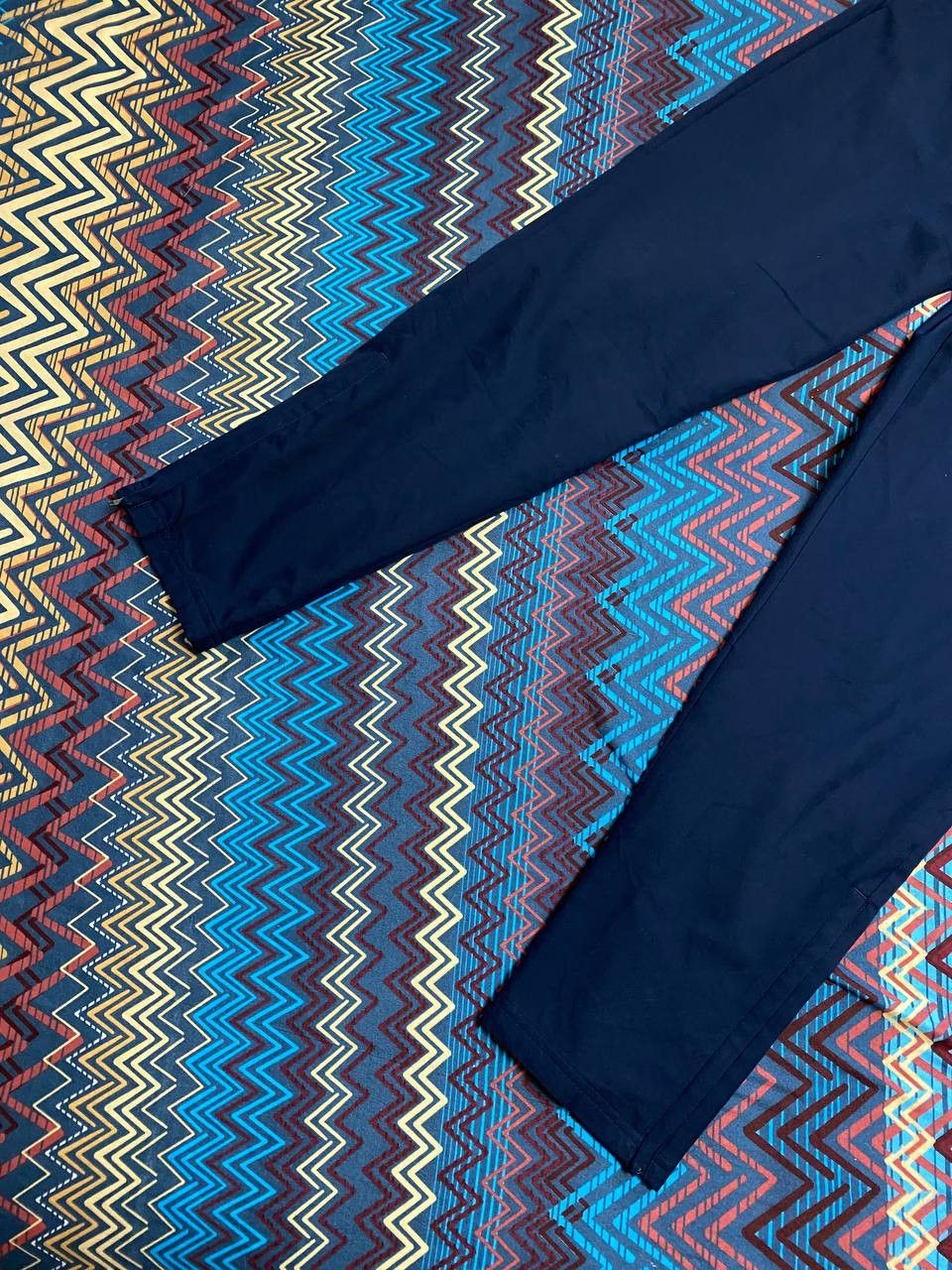 Nike Vintage 90s Nike Embroidered Swoosh Track Pants Black Size US 34 / EU 50 - 11 Thumbnail