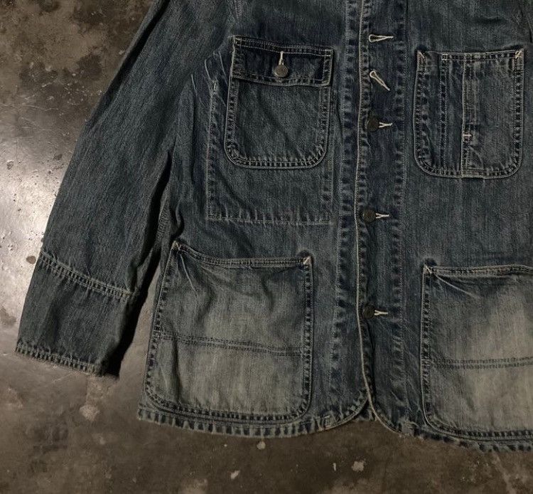 Gap × Vintage Vintage Work wear Jacket 90s Size US M / EU 48-50 / 2 - 2 Thumbnail